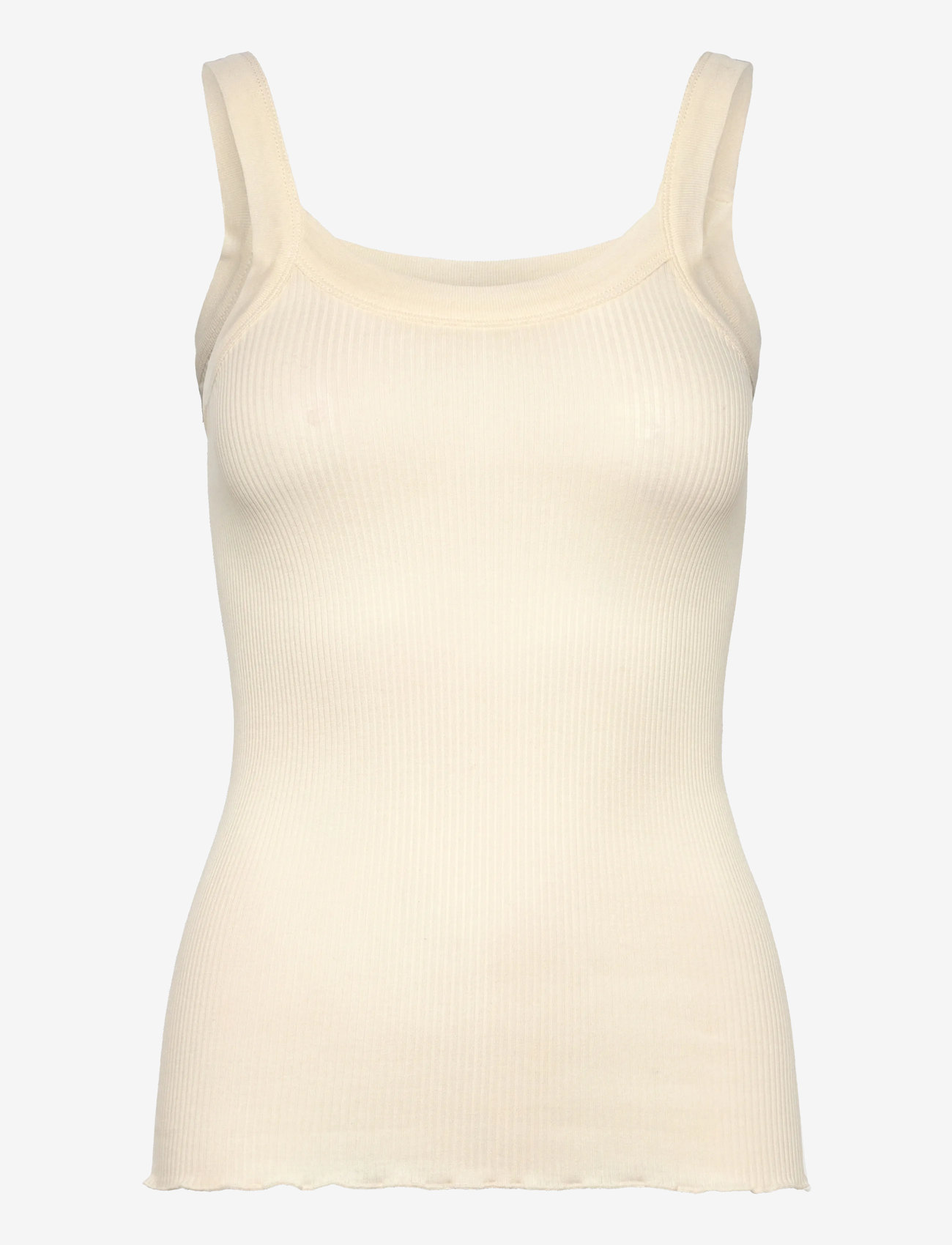 Rosemunde - RWBeatrice SL Strap Top - tanktops - ivory - 0