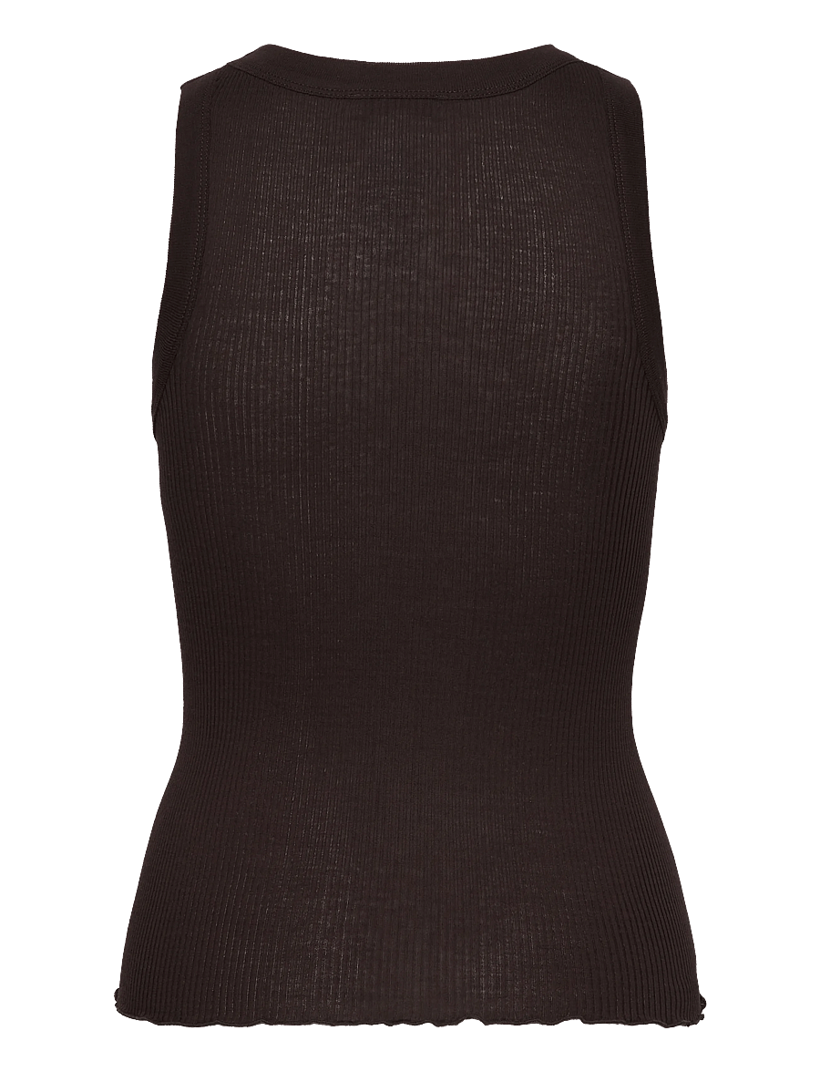 Rosemunde - RWBeatrice SL Boxer Top - Ärmellose tops - ganache - 1