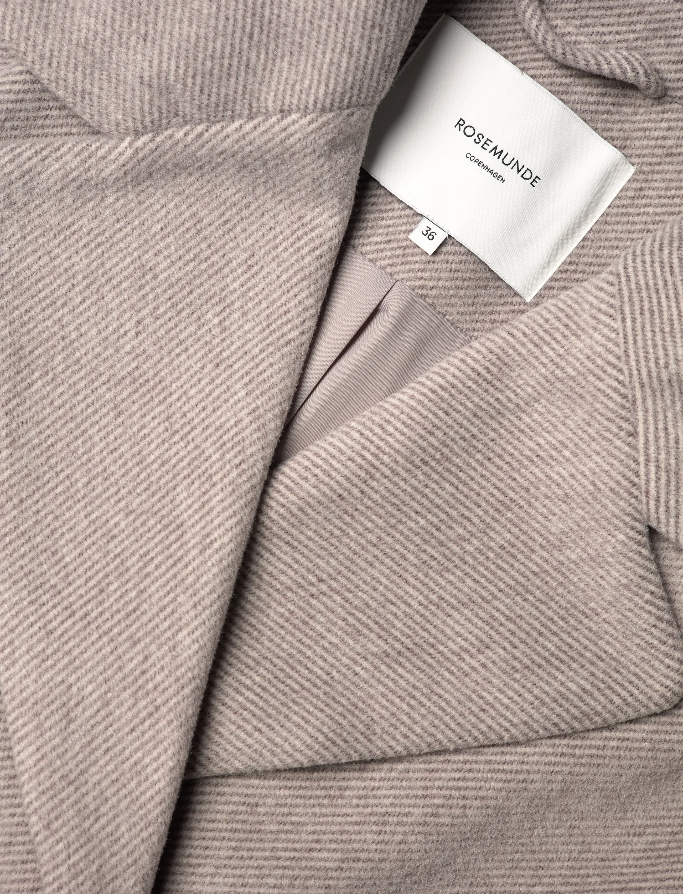 Rosemunde - RWTova LS Pea Coat - winterjacken - atmosphere melange - 2