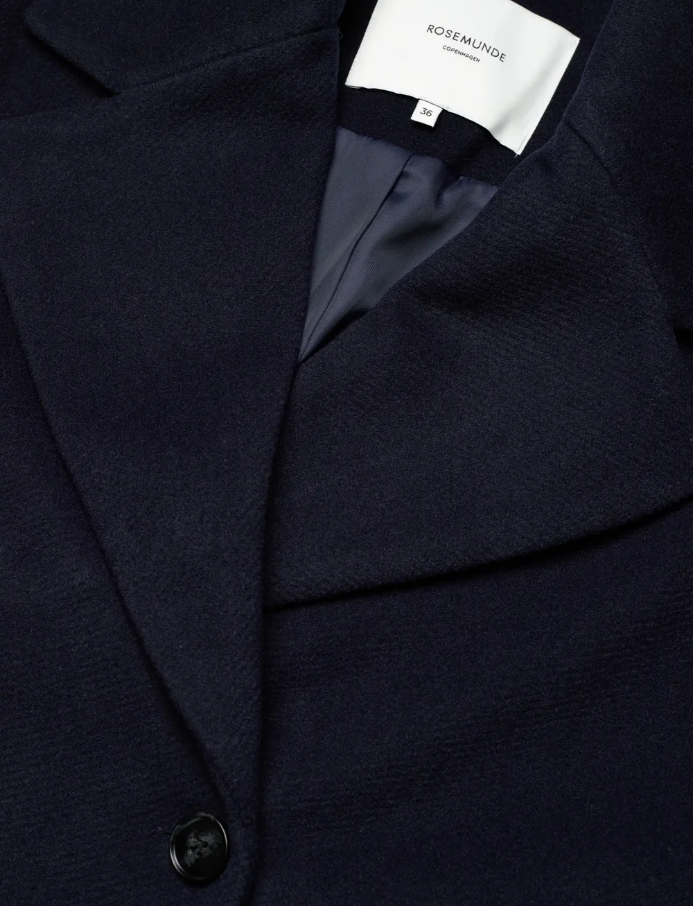 Rosemunde - RWTova LS Pea Coat - uldfrakker - navy - 2