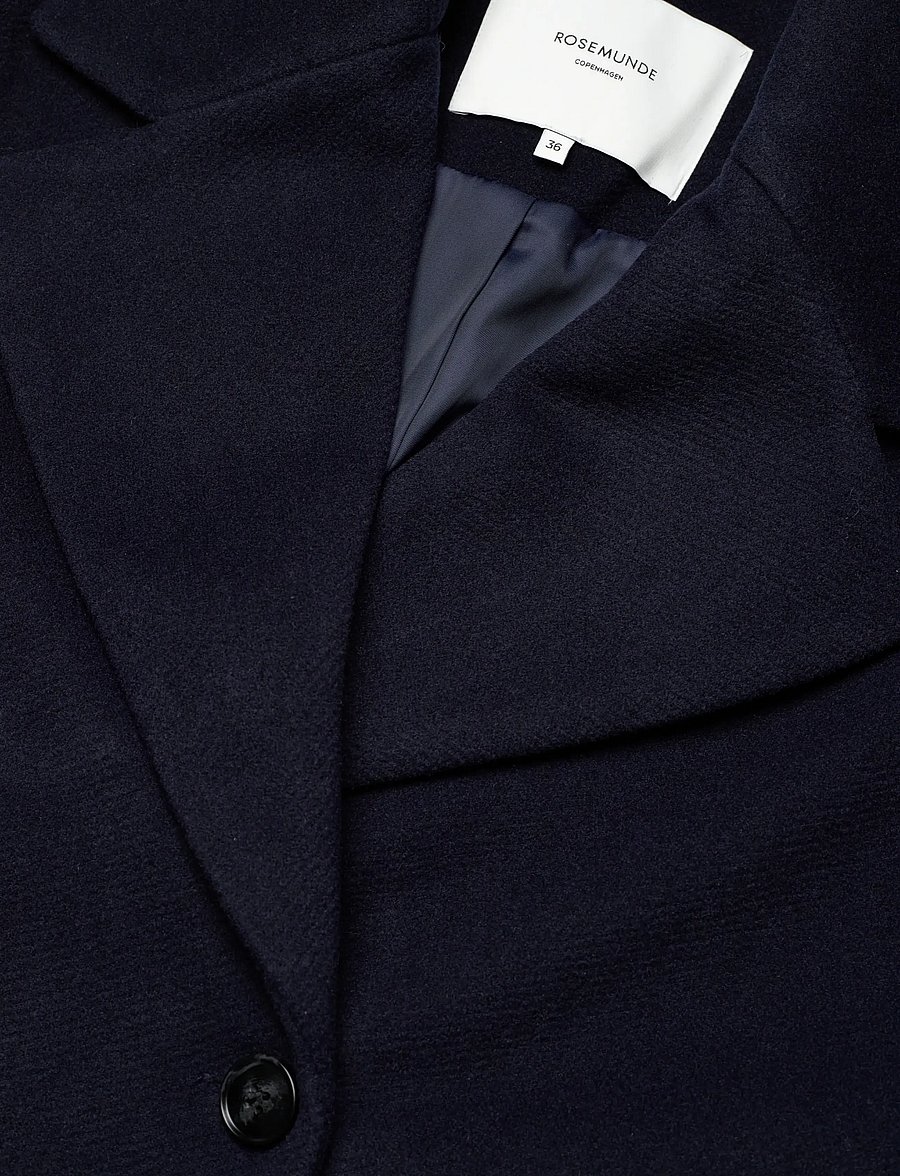 Rosemunde - RWTova LS Pea Coat - winterjacken - navy - 2