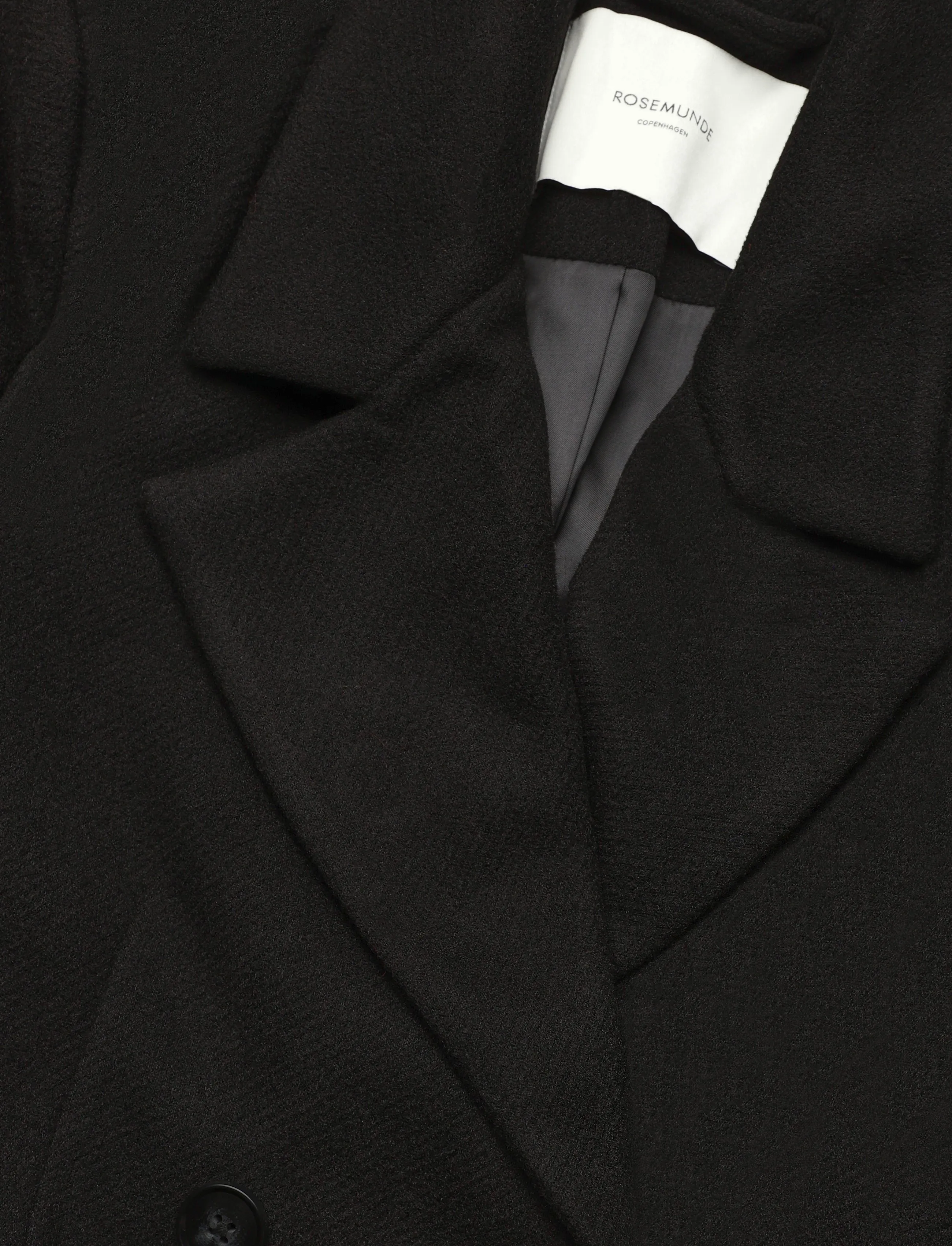 Rosemunde - RWTova LS Coat - vinterjakker - black - 2