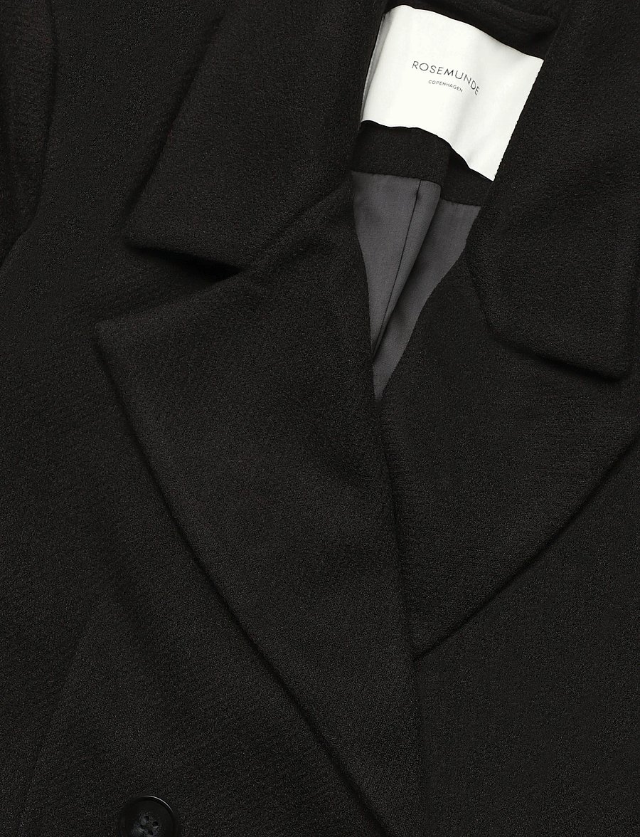 Rosemunde - RWTova LS Coat - vinterjakker - black - 2