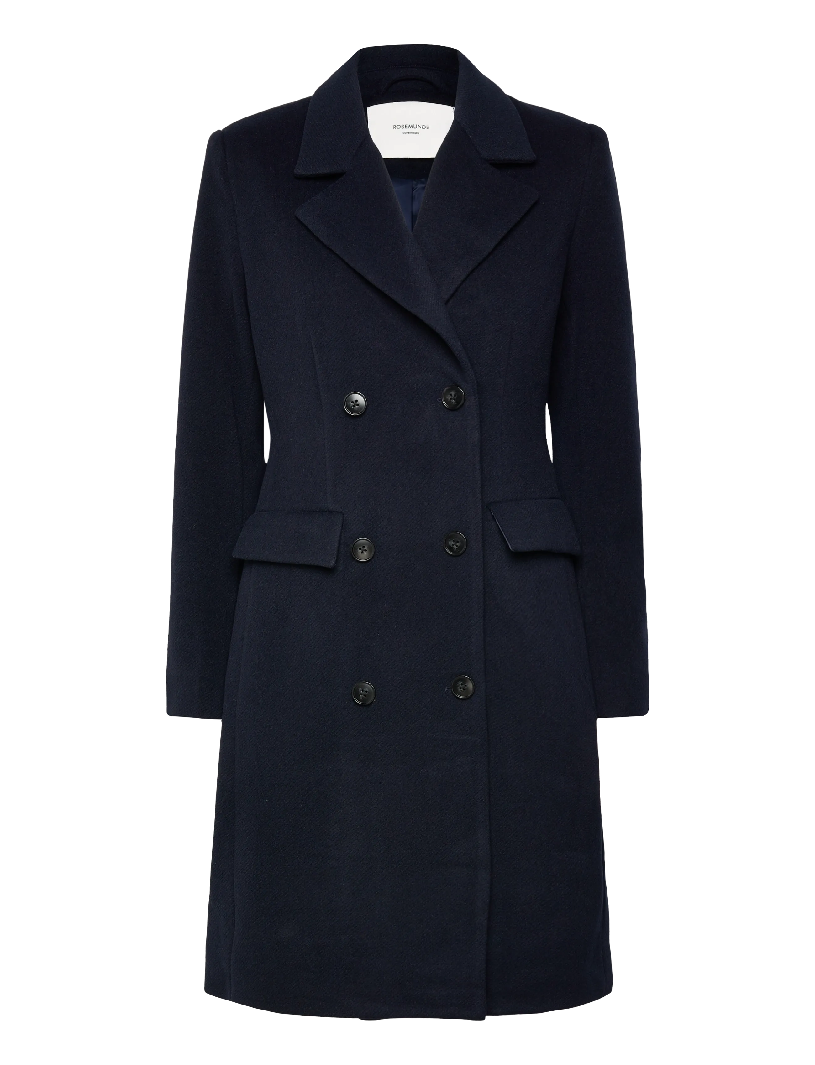 Rosemunde Rwtova Ls Coat, 34, Coats, Marineblau - Wool Frauen