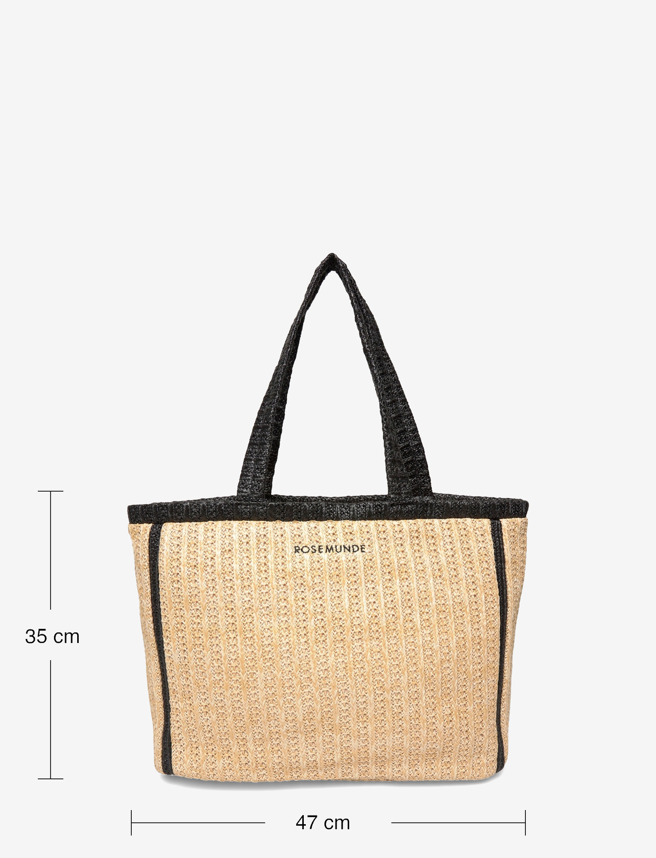 Rosemunde - RBCopacabana Big Beach Bag - strandväskor - nature straw - 4