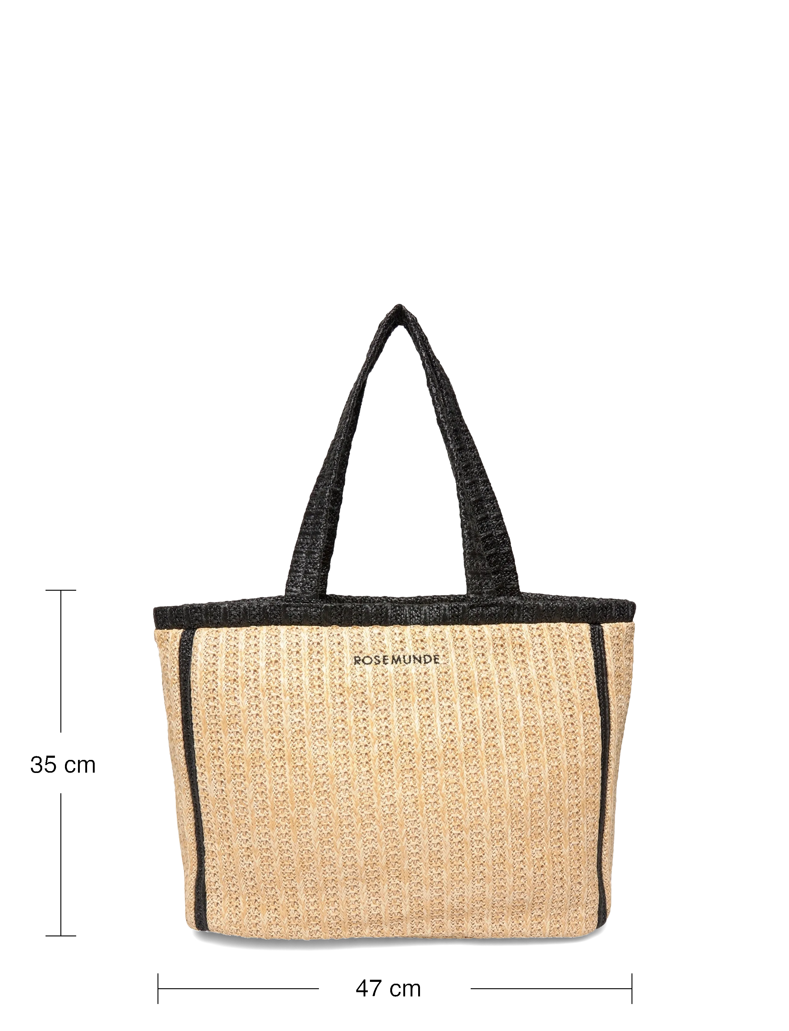 Rosemunde - RBCopacabana Big Beach Bag - strandtasker - nature straw - 4