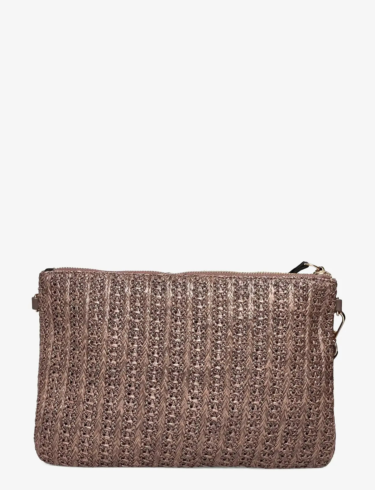 Rosemunde - RBCopacabana Medium Clutch - crossbody bags - brown straw - 1