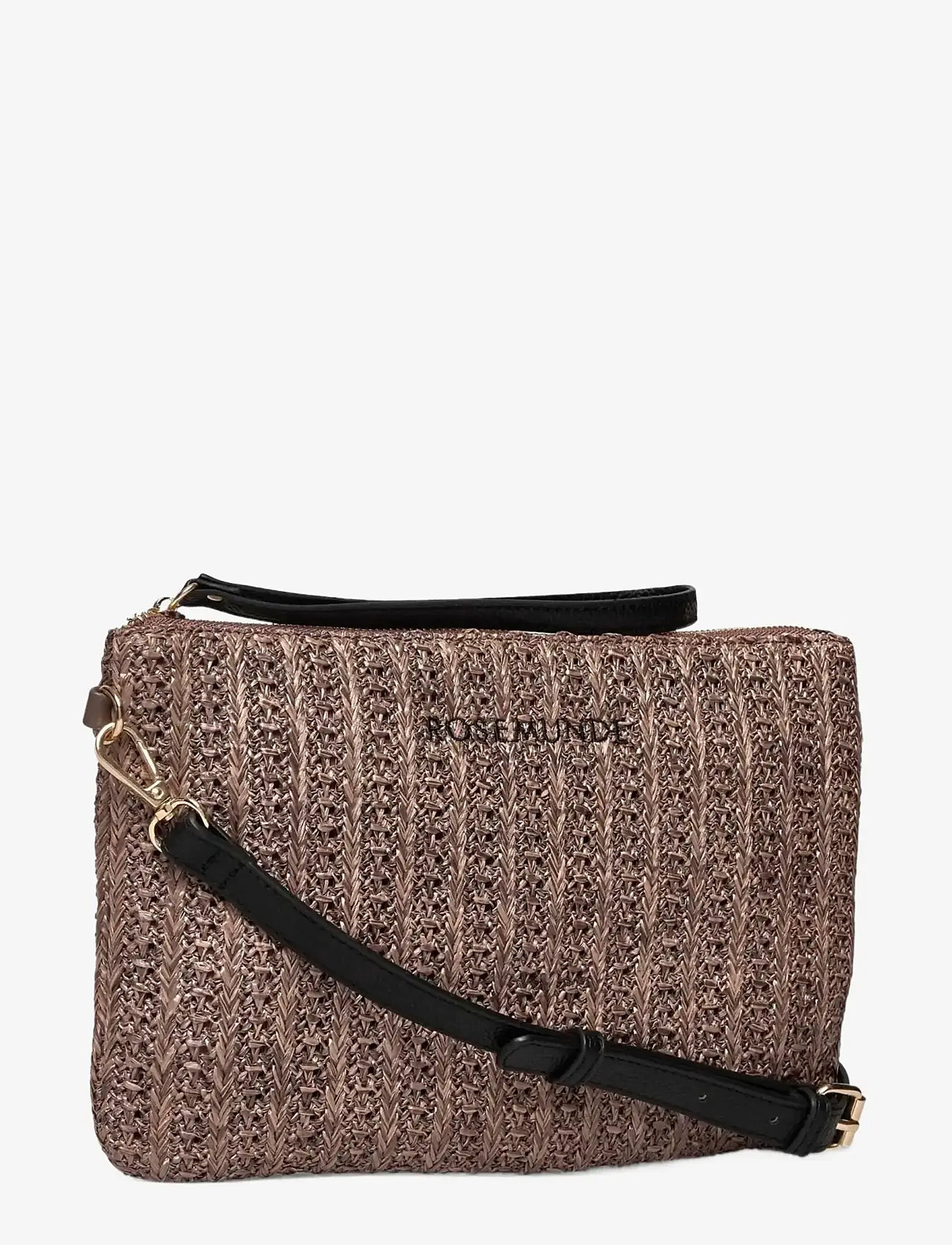 Rosemunde - RBCopacabana Medium Clutch - crossbody bags - brown straw - 2