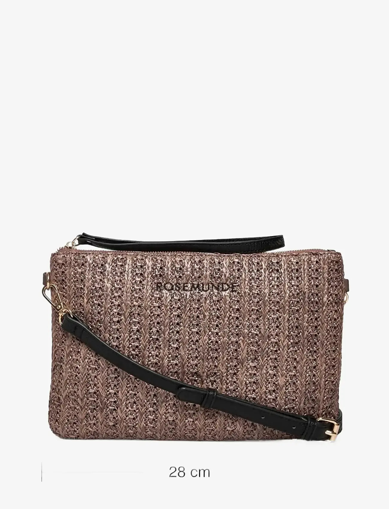 Rosemunde - RBCopacabana Medium Clutch - crossbody bags - brown straw - 3