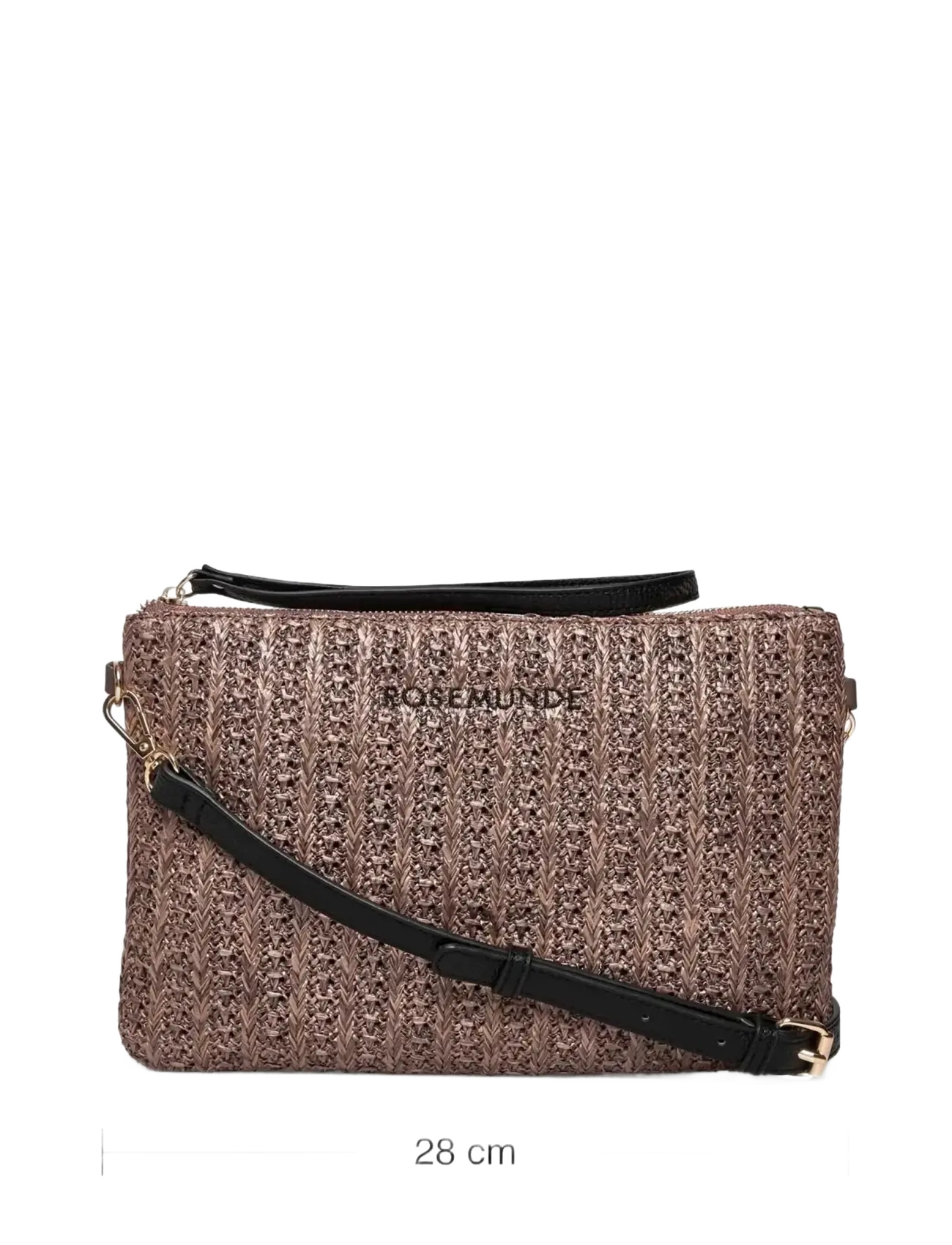 Rosemunde - RBCopacabana Medium Clutch - accessories - brown straw - 3