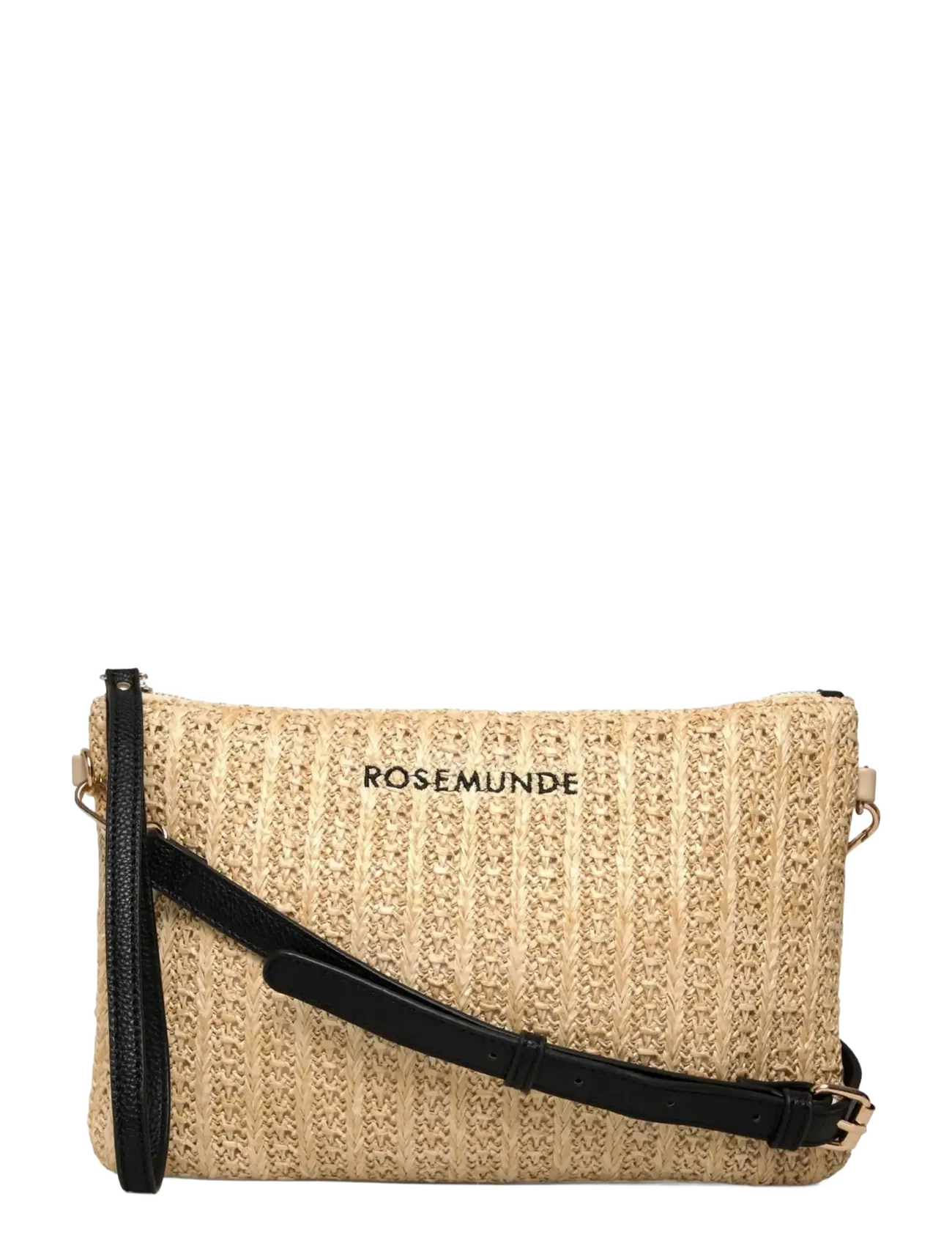 Rosemunde RBCopacabana Medium Clutch - Ridikülid ja teatrikotid - NATURE STRAW / beige