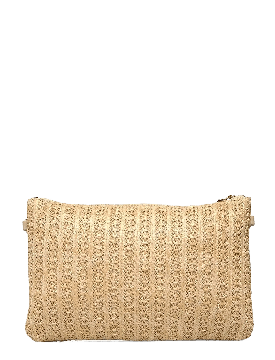Rosemunde - RBCopacabana Medium Clutch - umhängetaschen - nature straw - 1