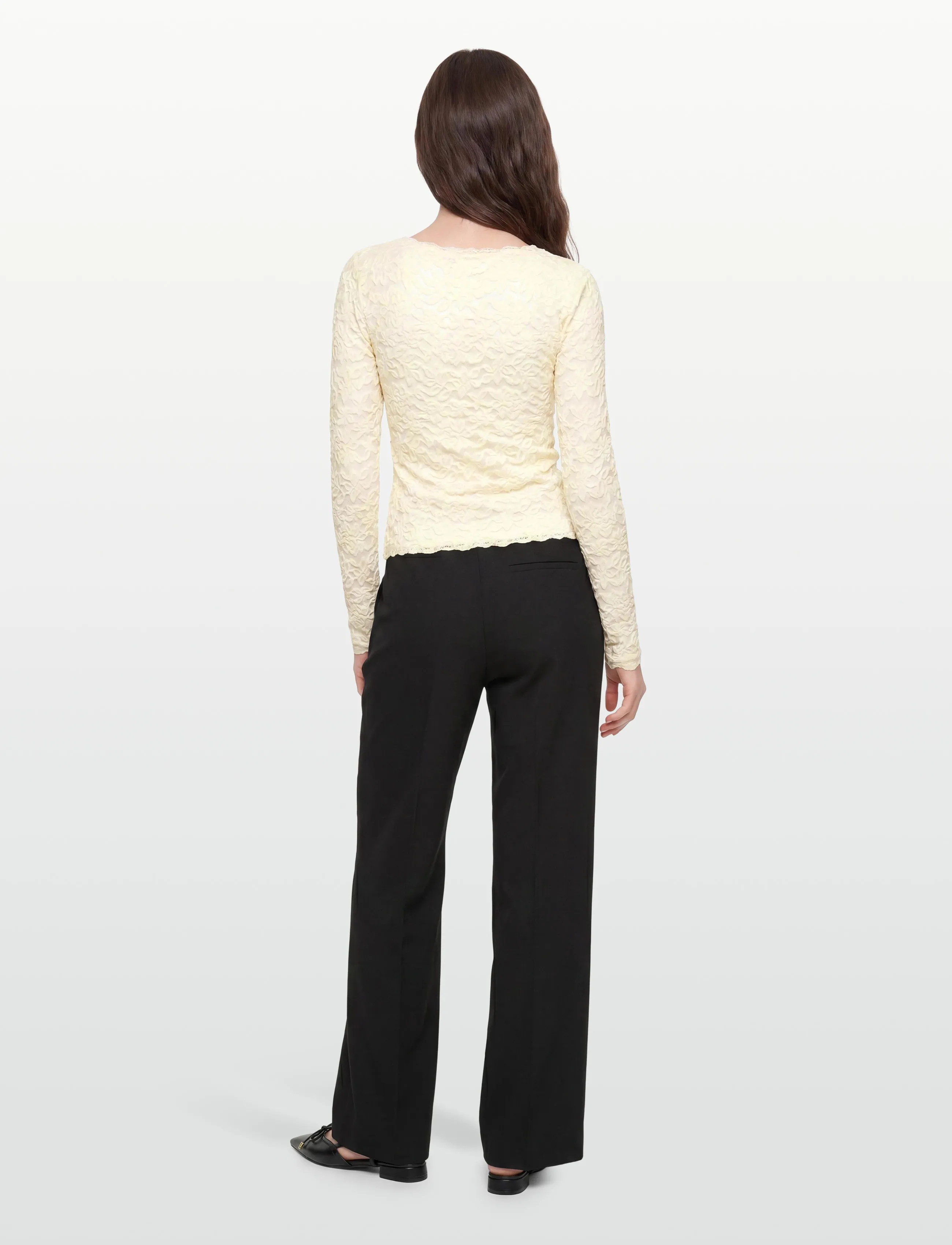 Rwdelicia Lace Ls Cardigan 3