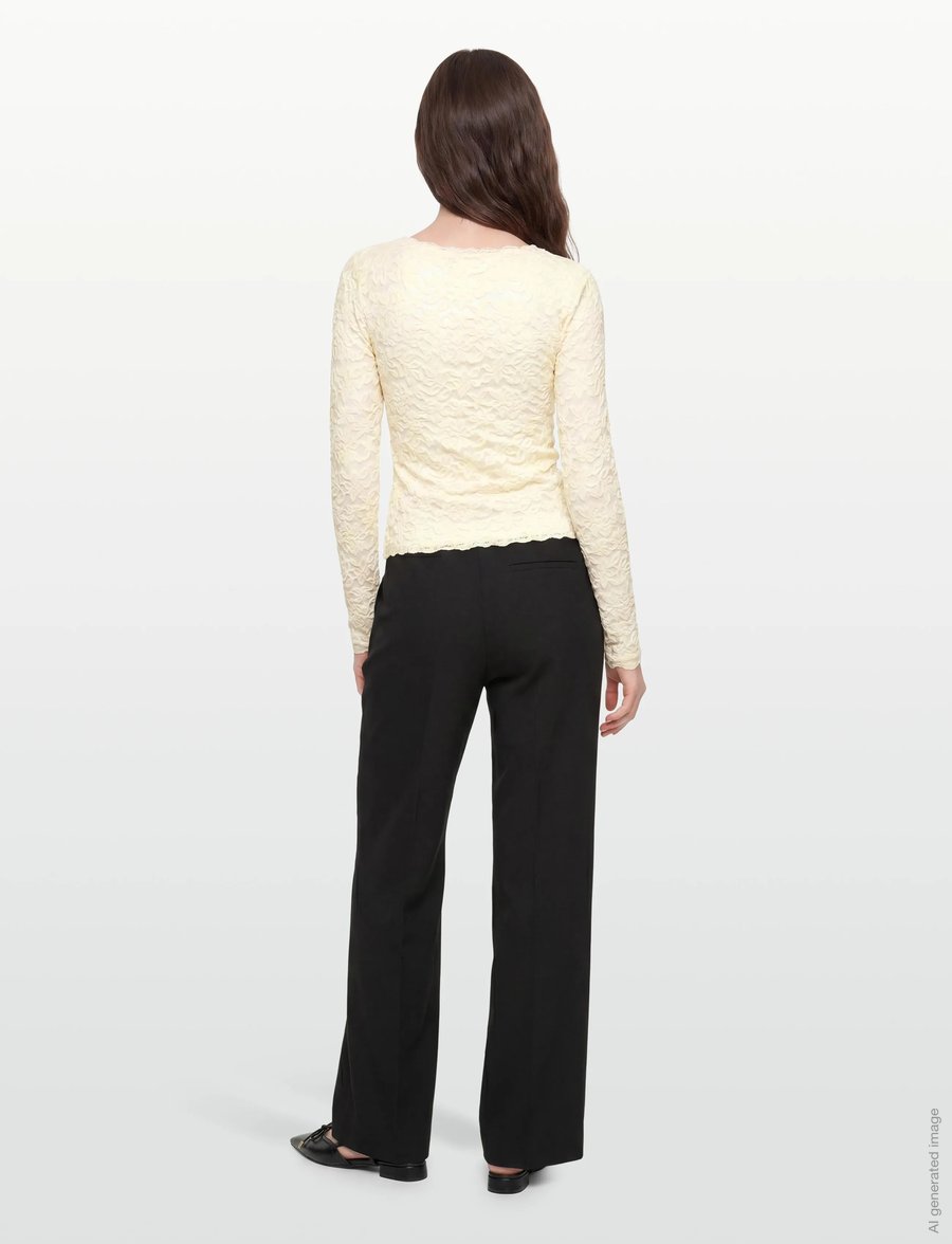 Rosemunde - RWDelicia Lace LS Cardigan - kardiganid - ivory - 4