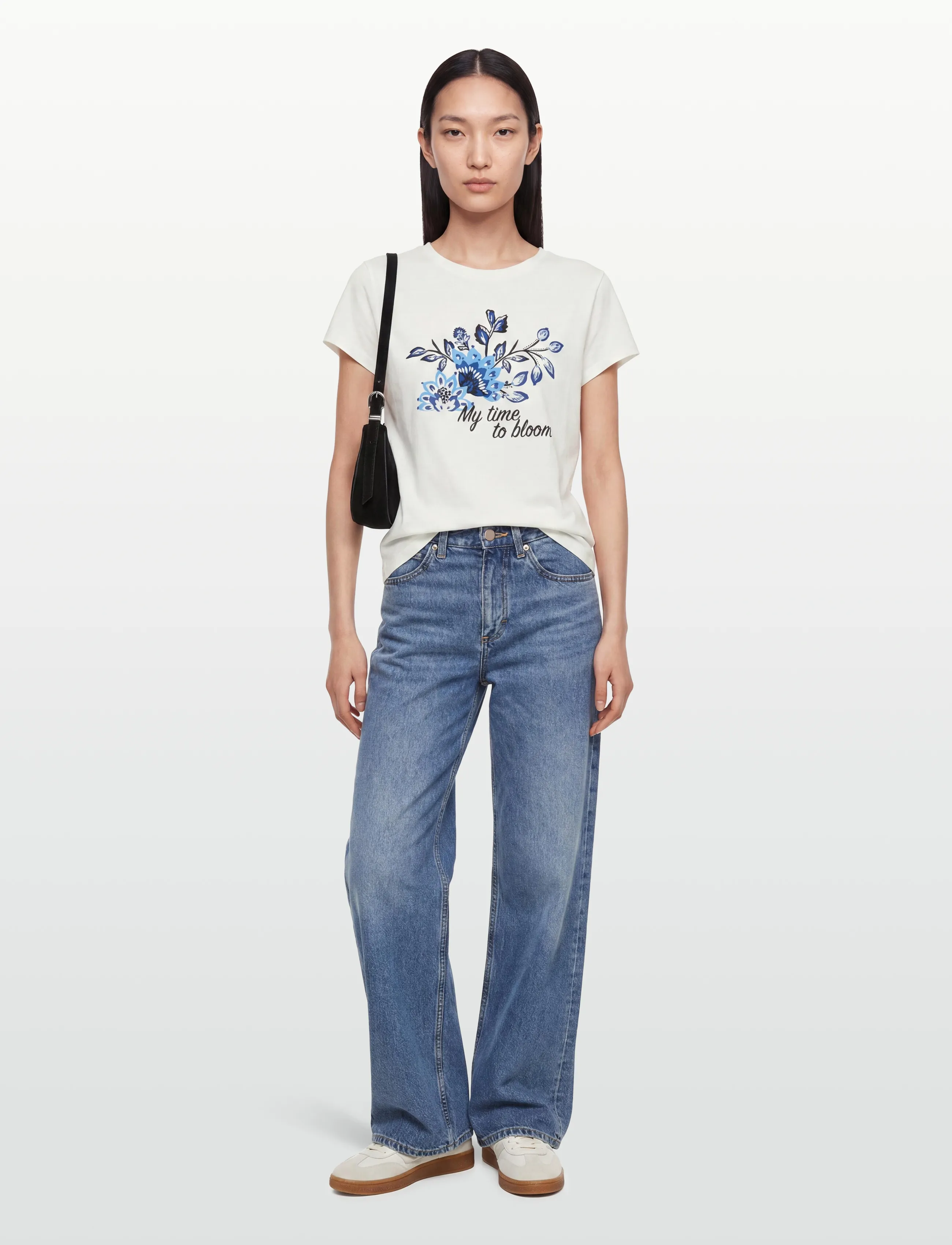Rwnatali Print Capsleeve T-Shirt