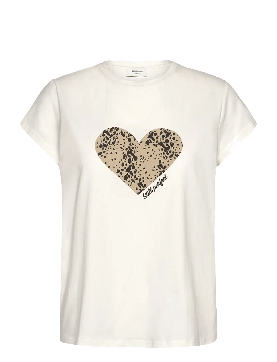 Rosemunde - RWNatali Print Capsleeve T-shirt - t-shirts - still perfect leo print - 1