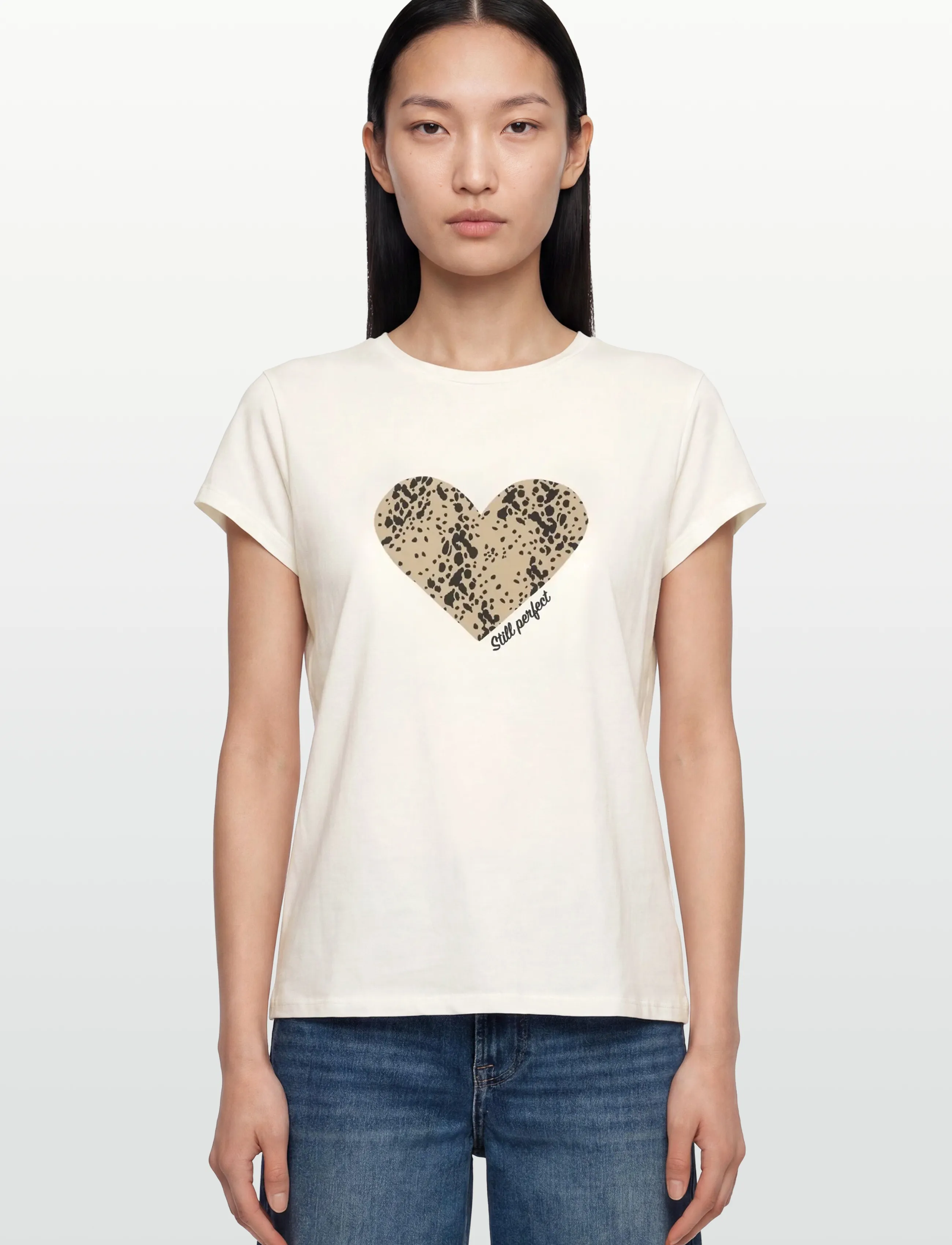 Rosemunde - RWNatali Print Capsleeve T-shirt - t-shirts - still perfect leo print - 3