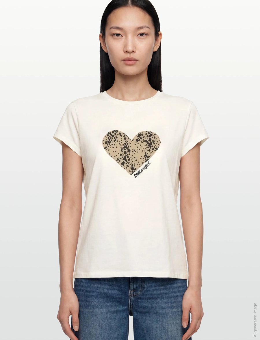 Rosemunde - RWNatali Print Capsleeve T-shirt - t-shirts - still perfect leo print - 3