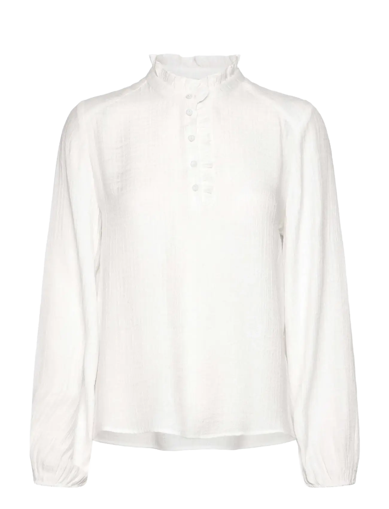 Rosemunde RWMarseille LS Blouse - Blouses & Shirts - CLOUD DANCER / white