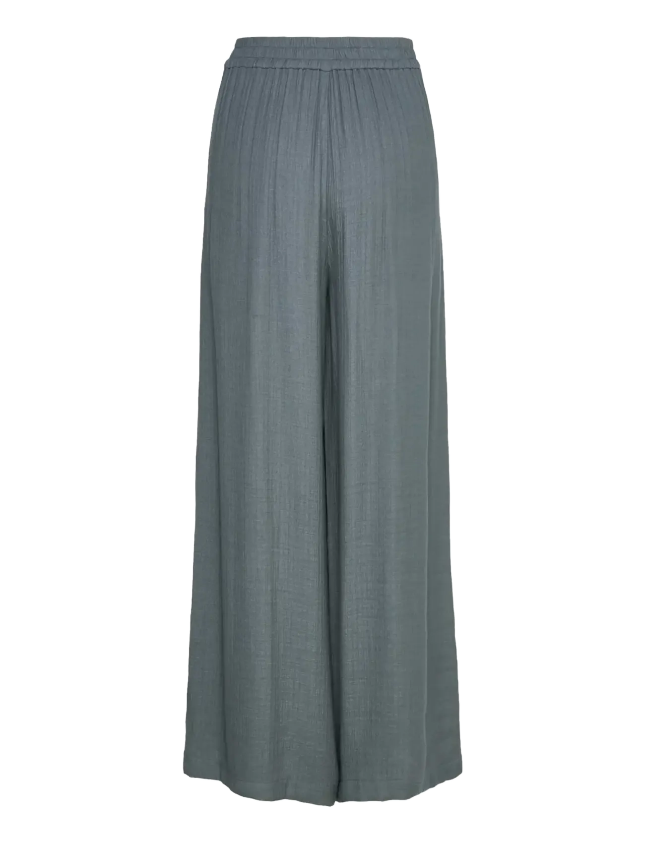 Rosemunde - RWMarseille HW Wide Trousers - bukser med brede ben - stormy weather - 1