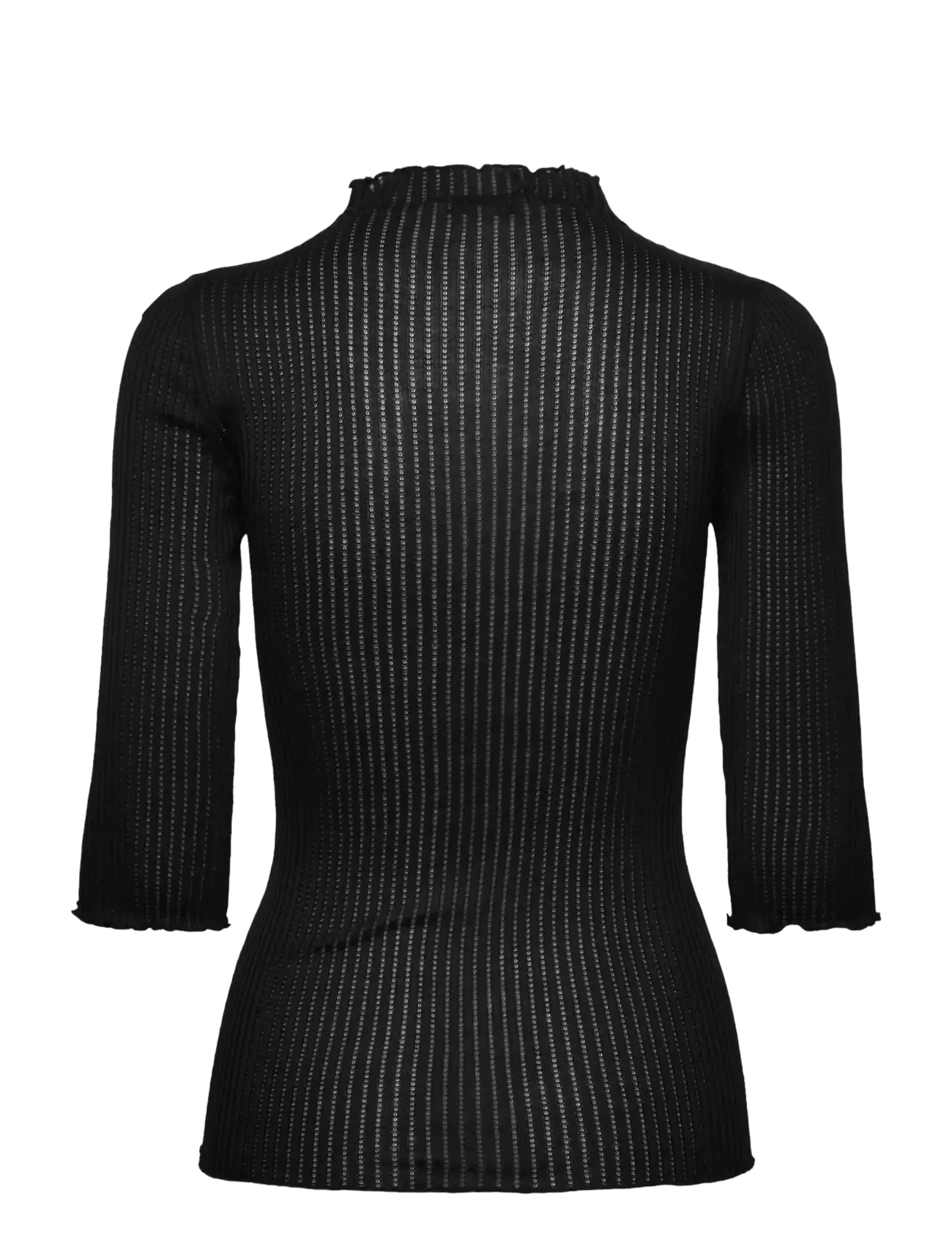 Rosemunde - RWBelize Silk 3/4 T-shirt - black - 1