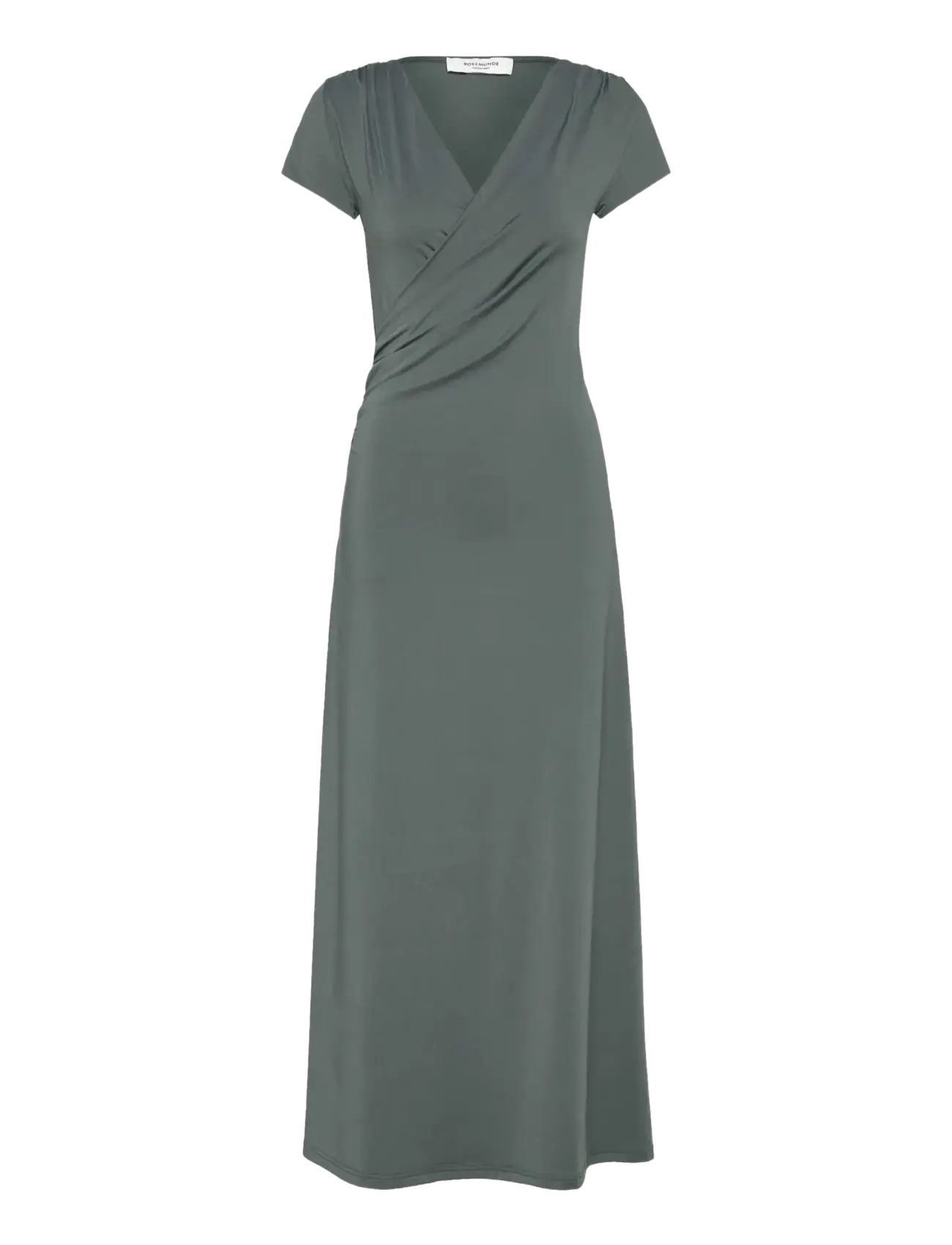 Rosemunde Rwbillie Capsleeve Wrap Long Dress, 44, Dresses, Grün - Maxi Frauen