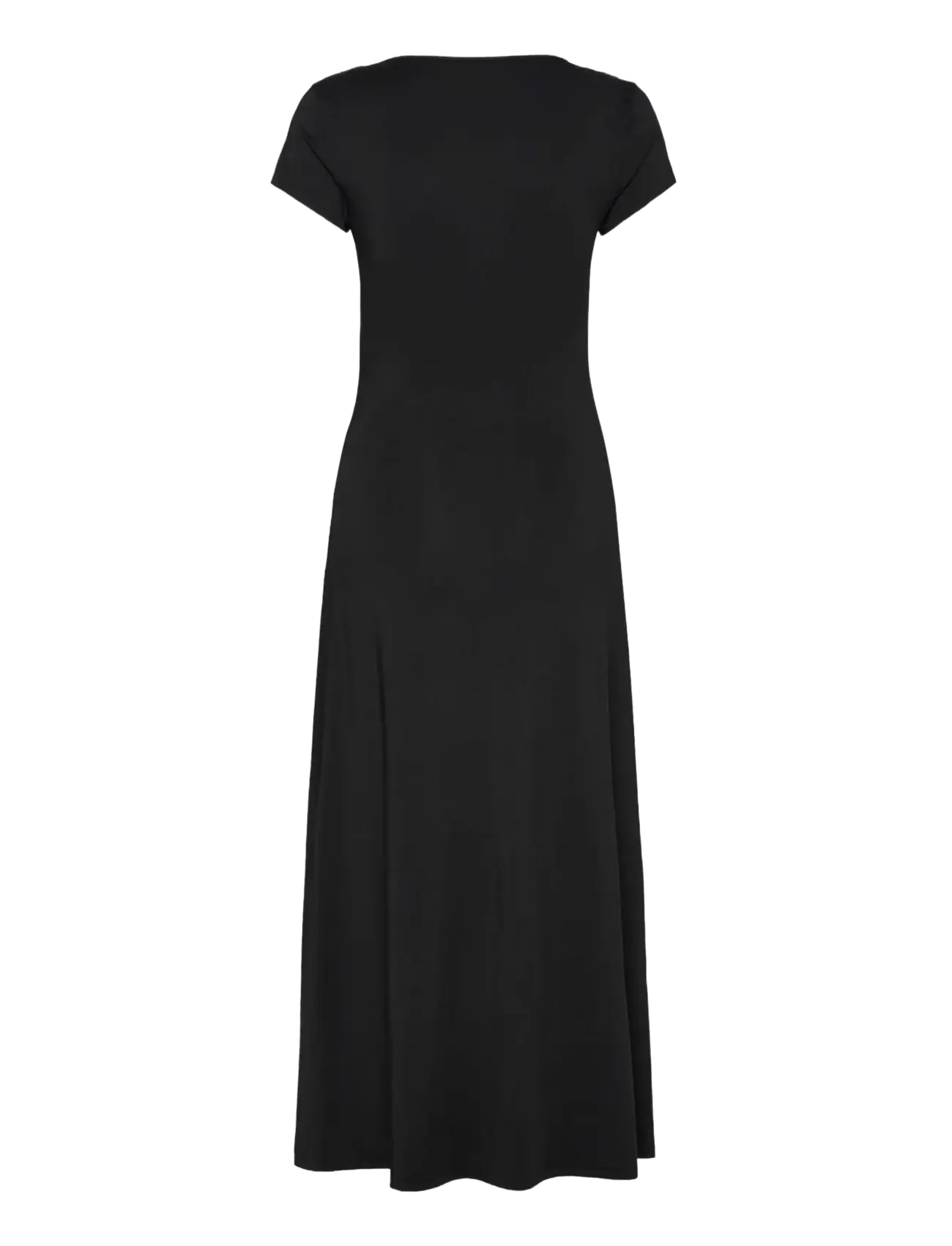 Rosemunde - RWBillie Capsleeve Wrap Long Dress - maxi kjoler - black - 1