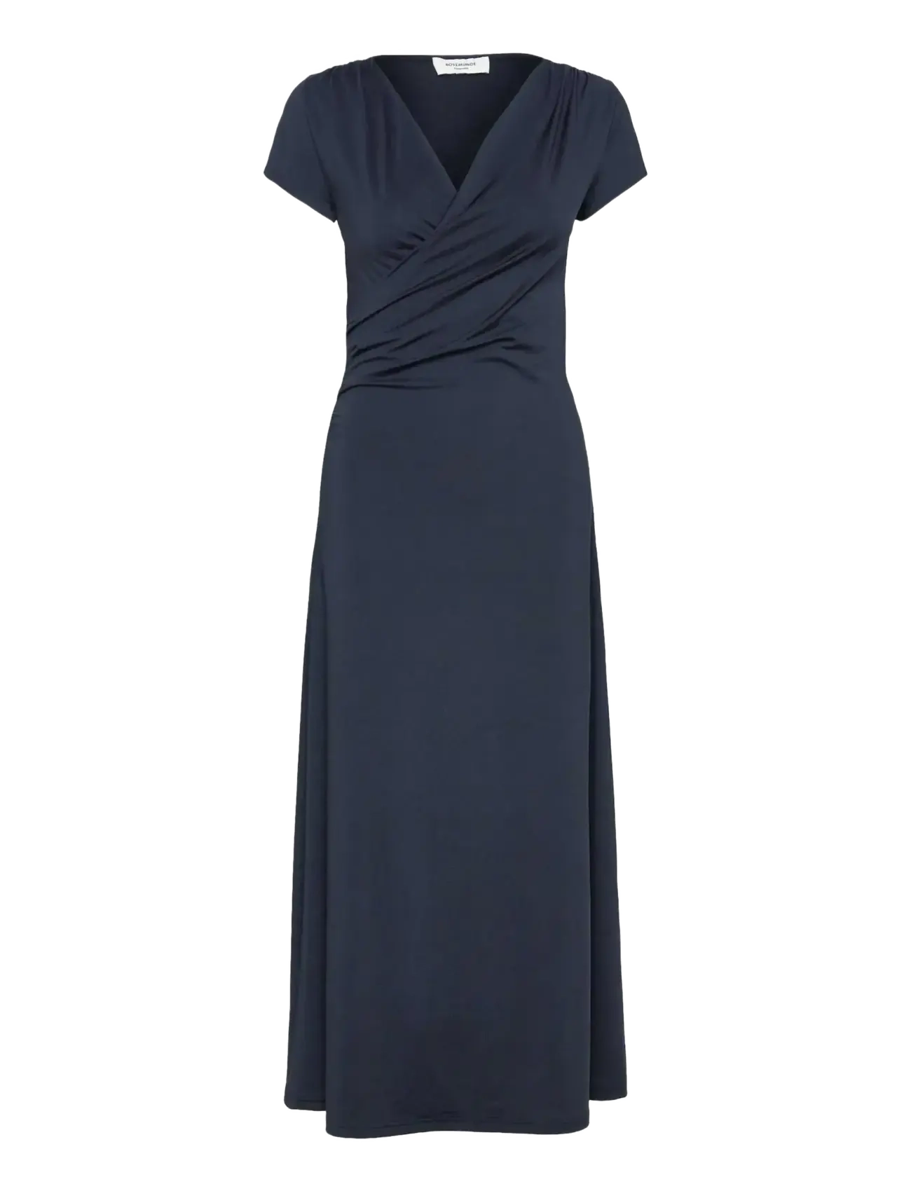 Rosemunde RWBillie Capsleeve Wrap Long Dress - Kjoler - DARK BLUE / navy