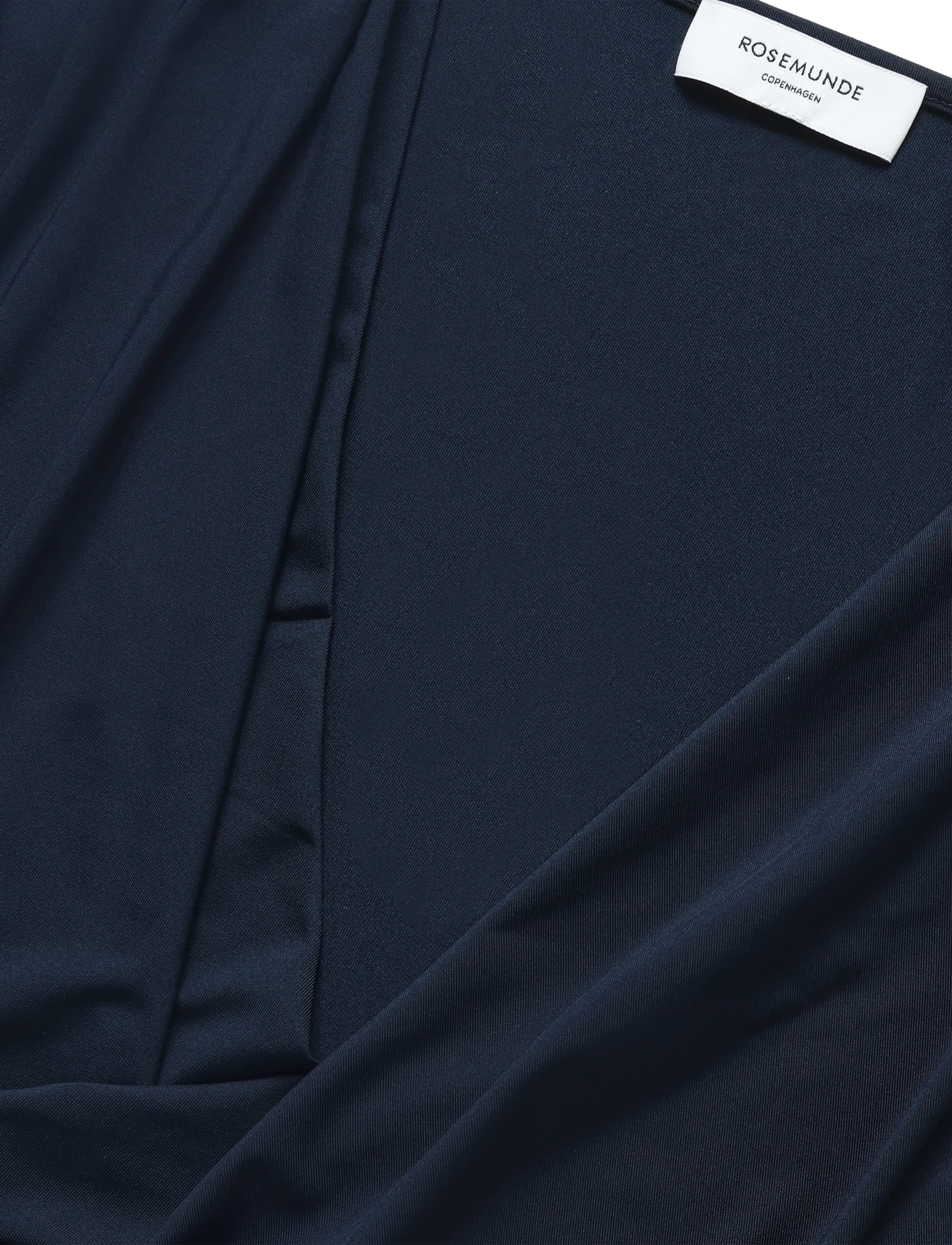 Rosemunde - RWBillie Capsleeve Wrap Long Dress - maksikleidid - dark blue - 2