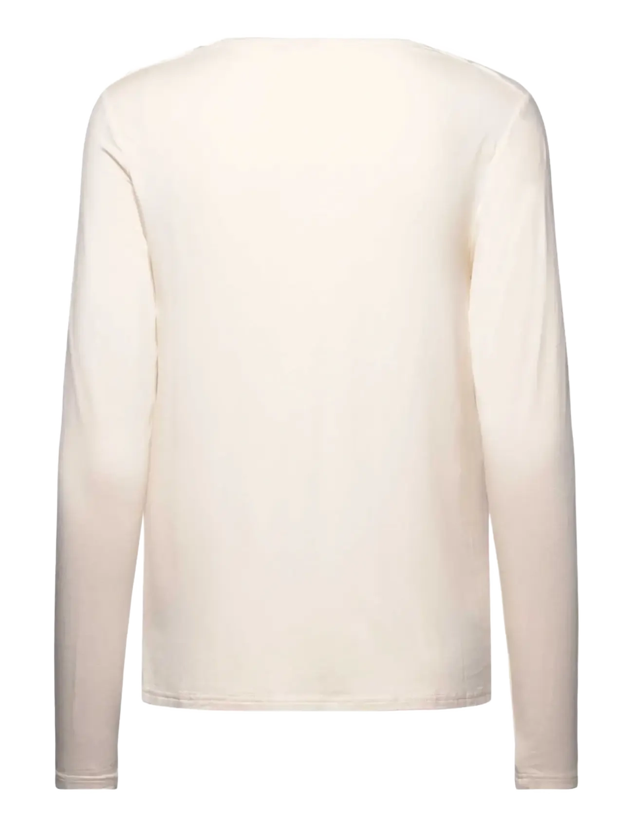 Rosemunde - RWBiarritz Waterfall LS T-shirt - ivory - 1