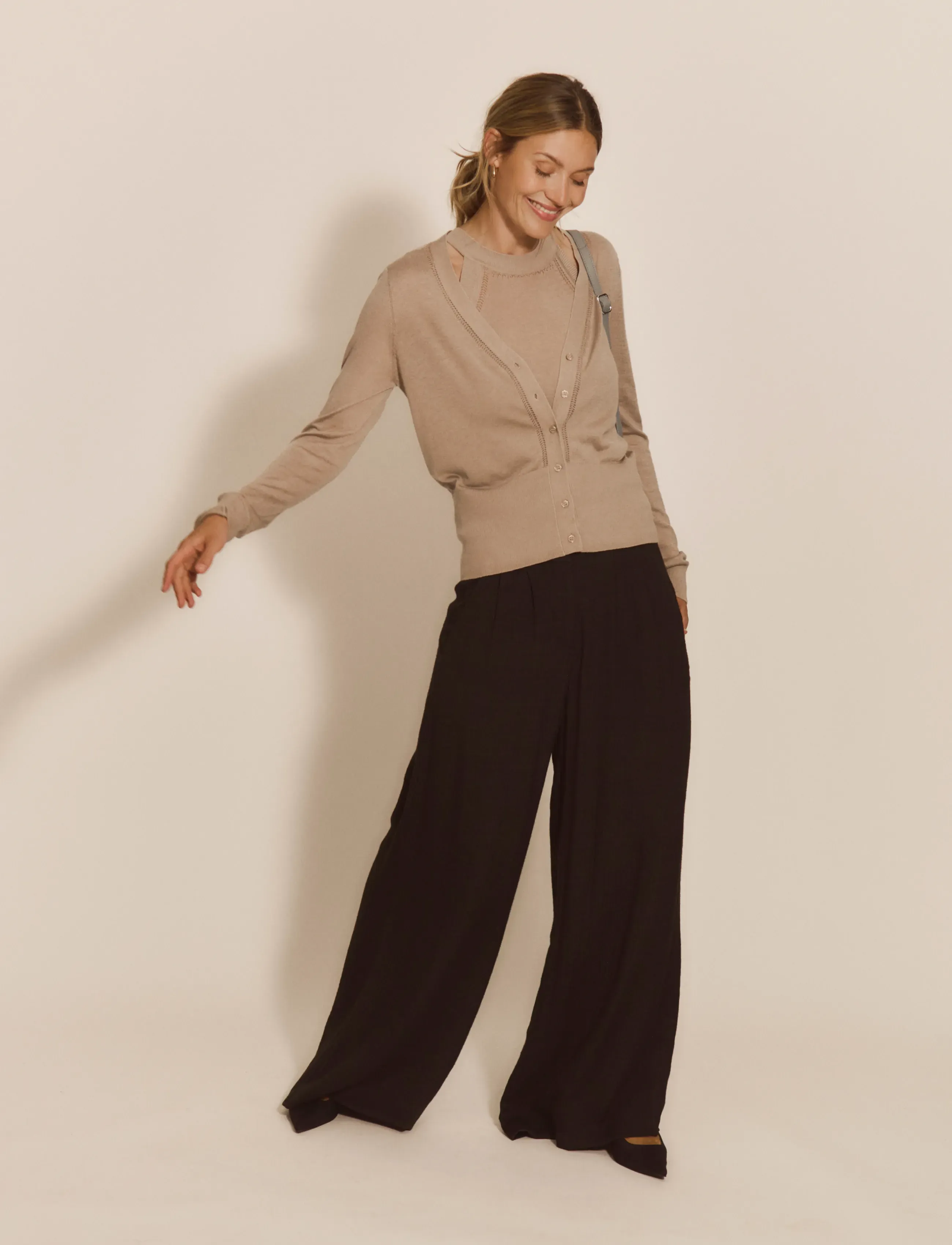Rwsamira Silk Ls Cardigan 2