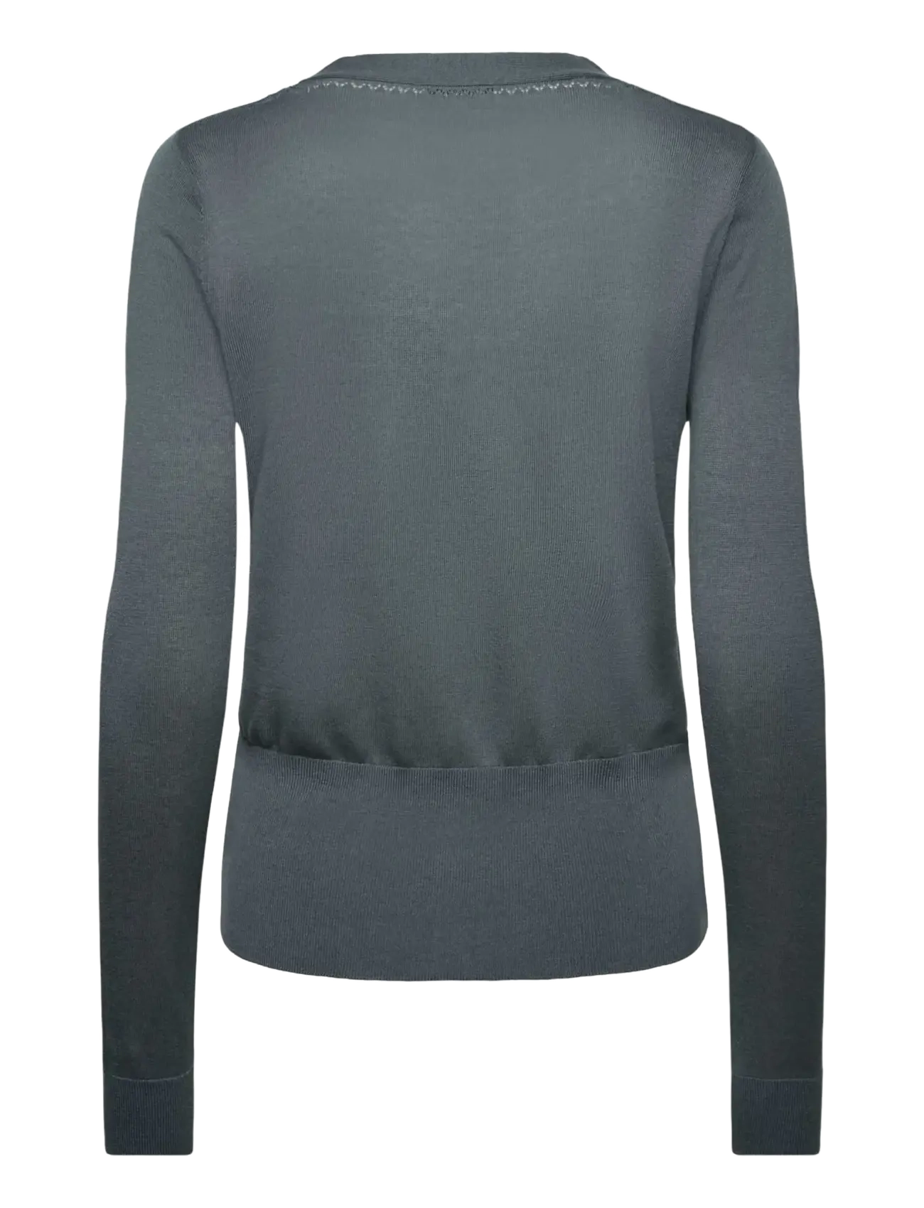 Rosemunde - RWSamira Silk LS Cardigan - cardigans - stormy weather - 1