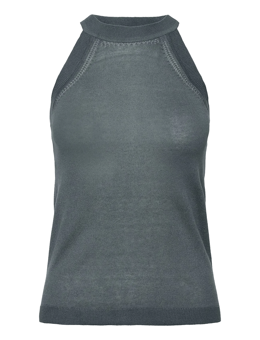 Rosemunde - RWSamira Silk SL Top - stormy weather - 0