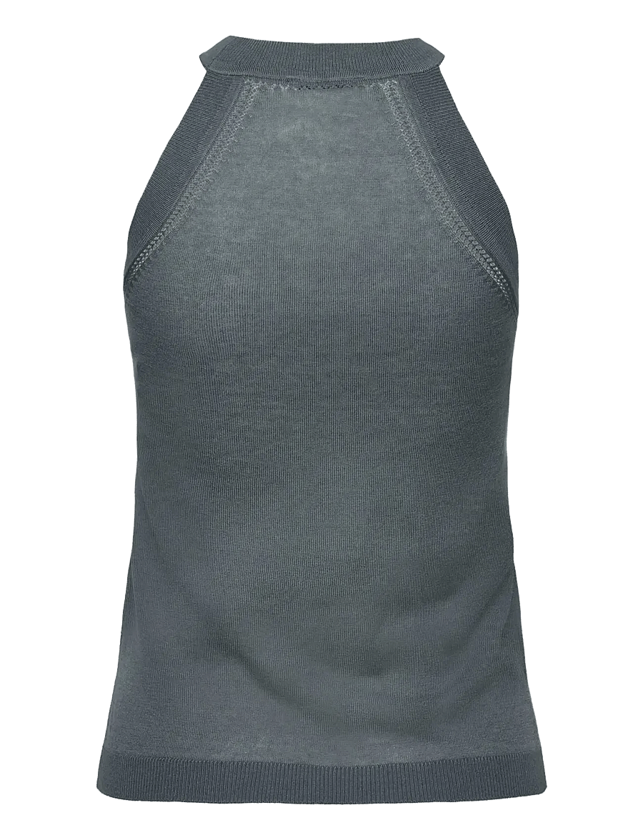 Rosemunde - RWSamira Silk SL Top - stormy weather - 1