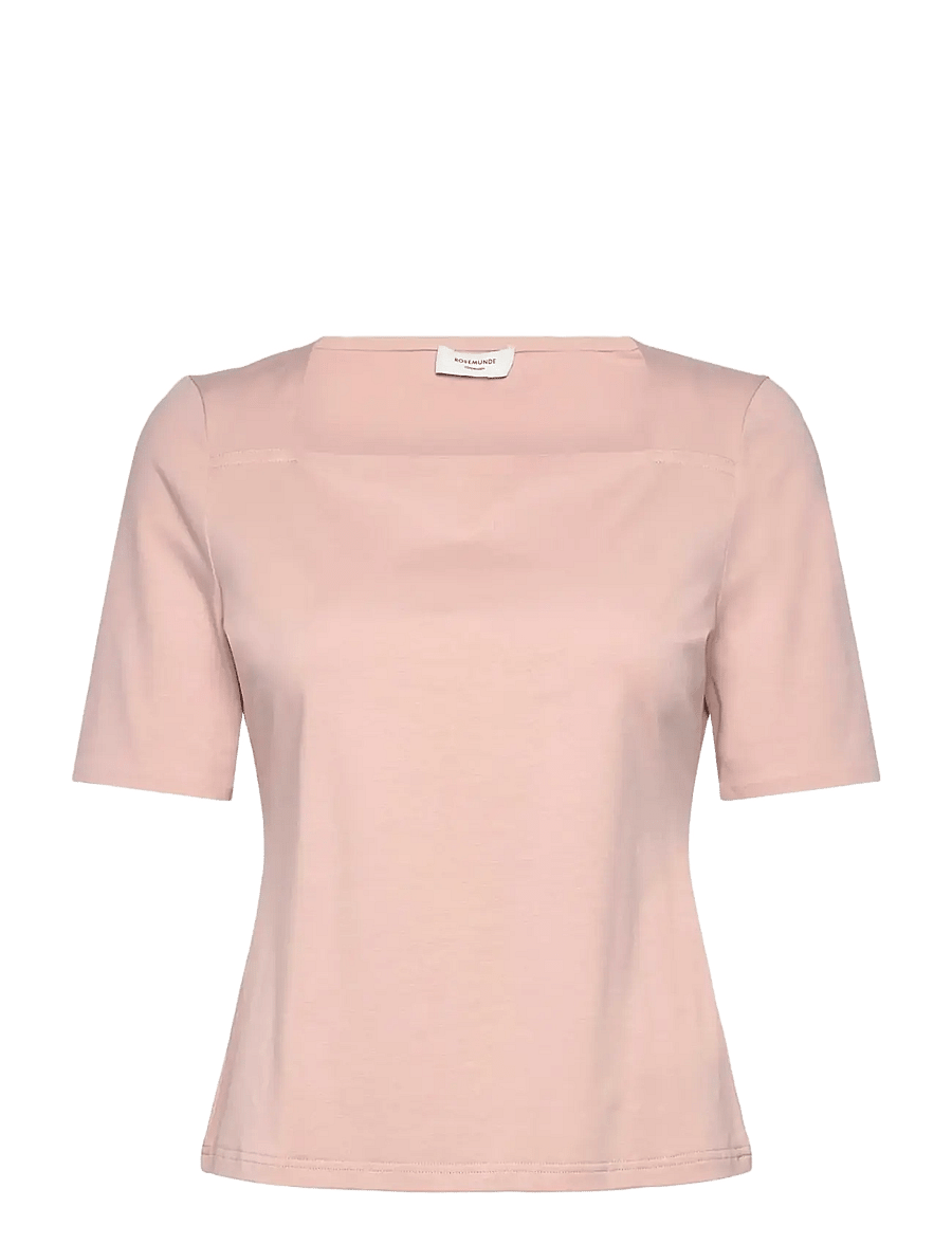 Rosemunde - RWNatali Organic Square 2/4 T-shirt - t-shirts - rose smoke - 1