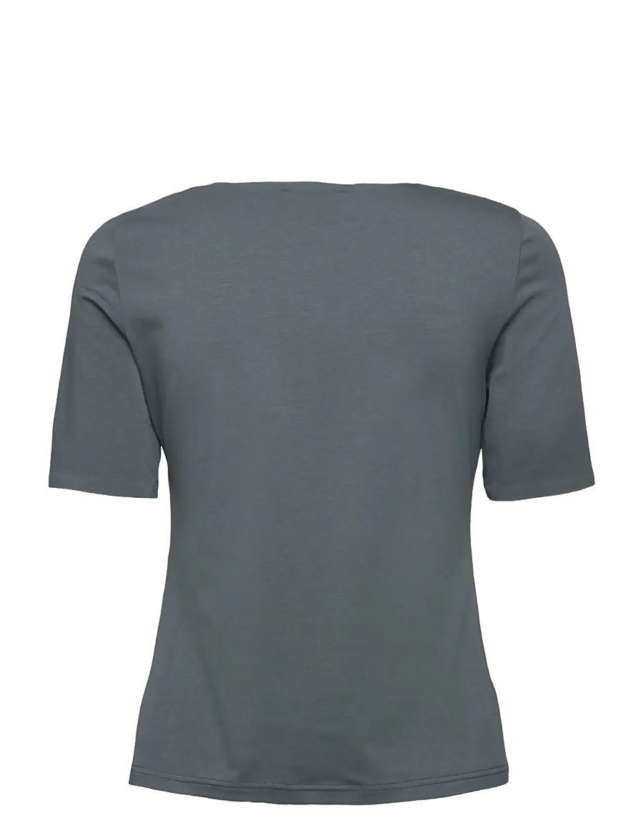 Rosemunde - RWNatali Organic Square 2/4 T-shirt - t-shirts - stormy weather - 1