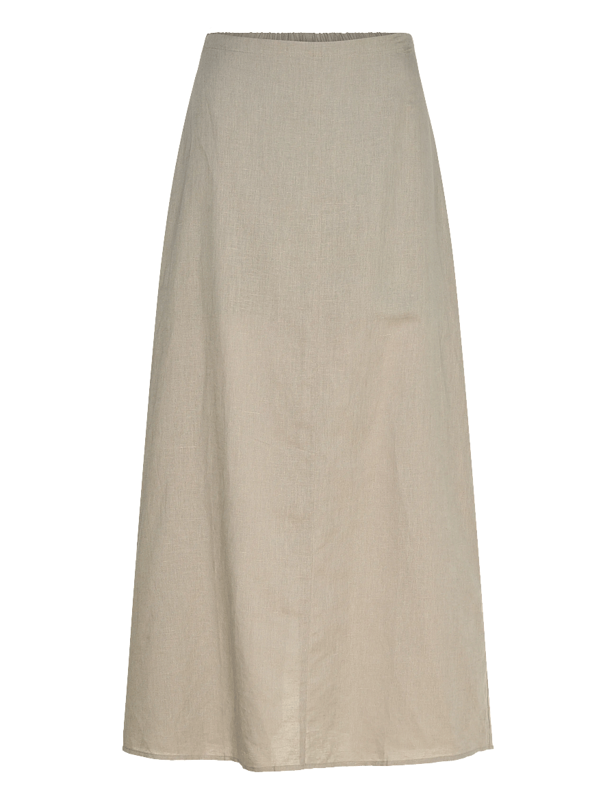 Rosemunde - RWEsther Linen Long Skirt - garie svārki - dried sage - 0