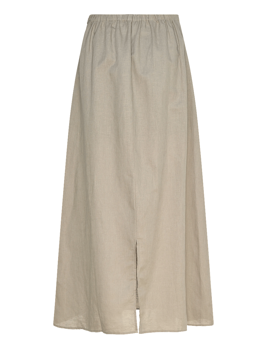Rosemunde - RWEsther Linen Long Skirt - garie svārki - dried sage - 1