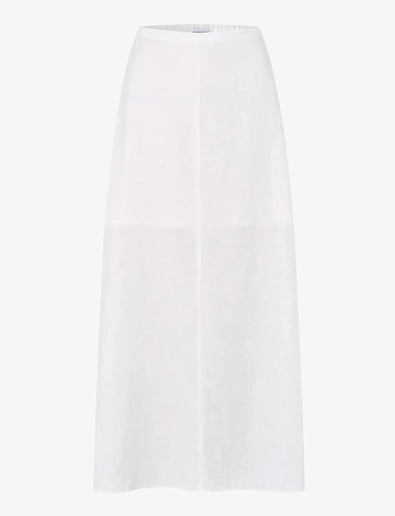 Rosemunde - RWEsther Linen Long Skirt - maxi nederdele - new white - 0