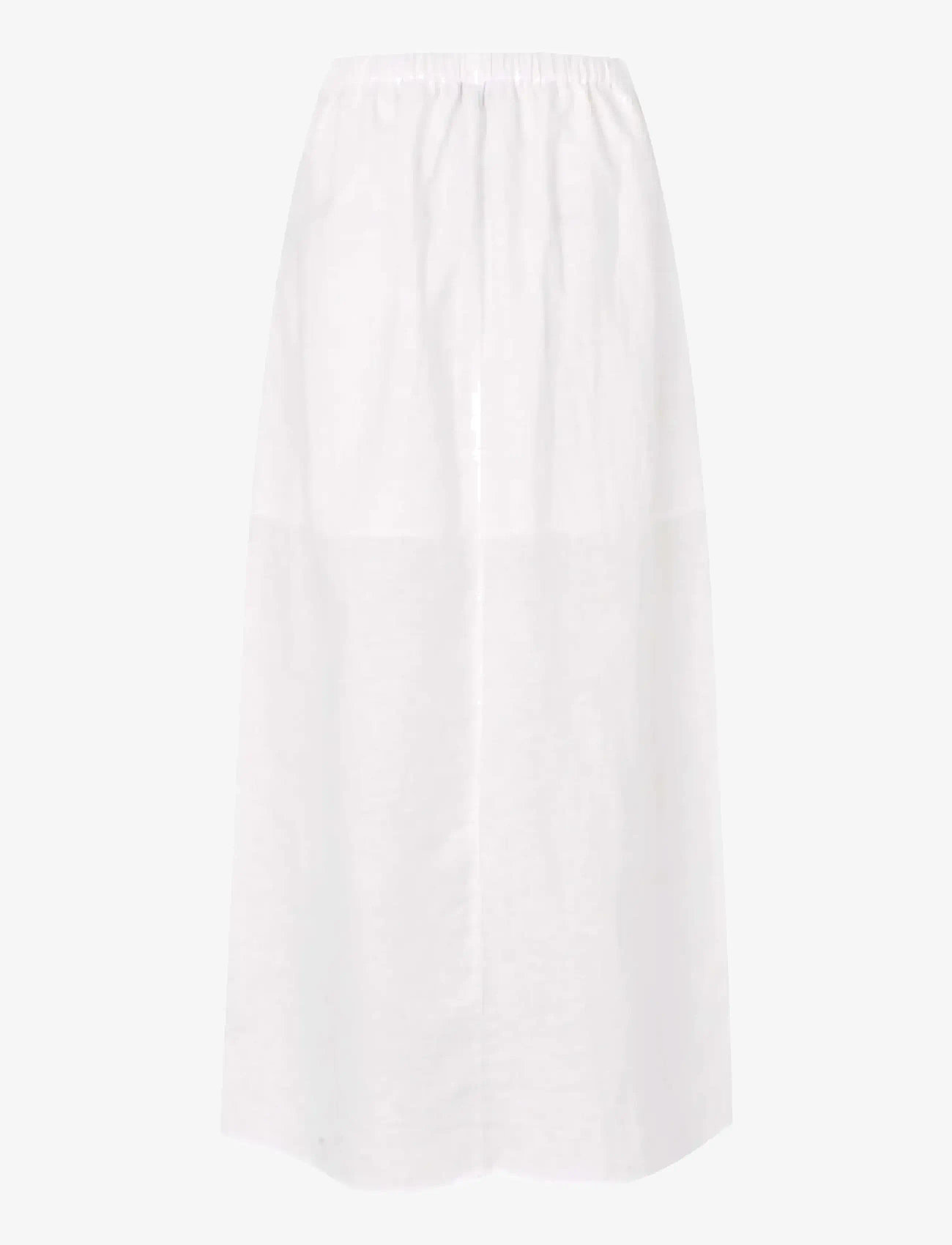 Rosemunde - RWEsther Linen Long Skirt - maxi nederdele - new white - 1