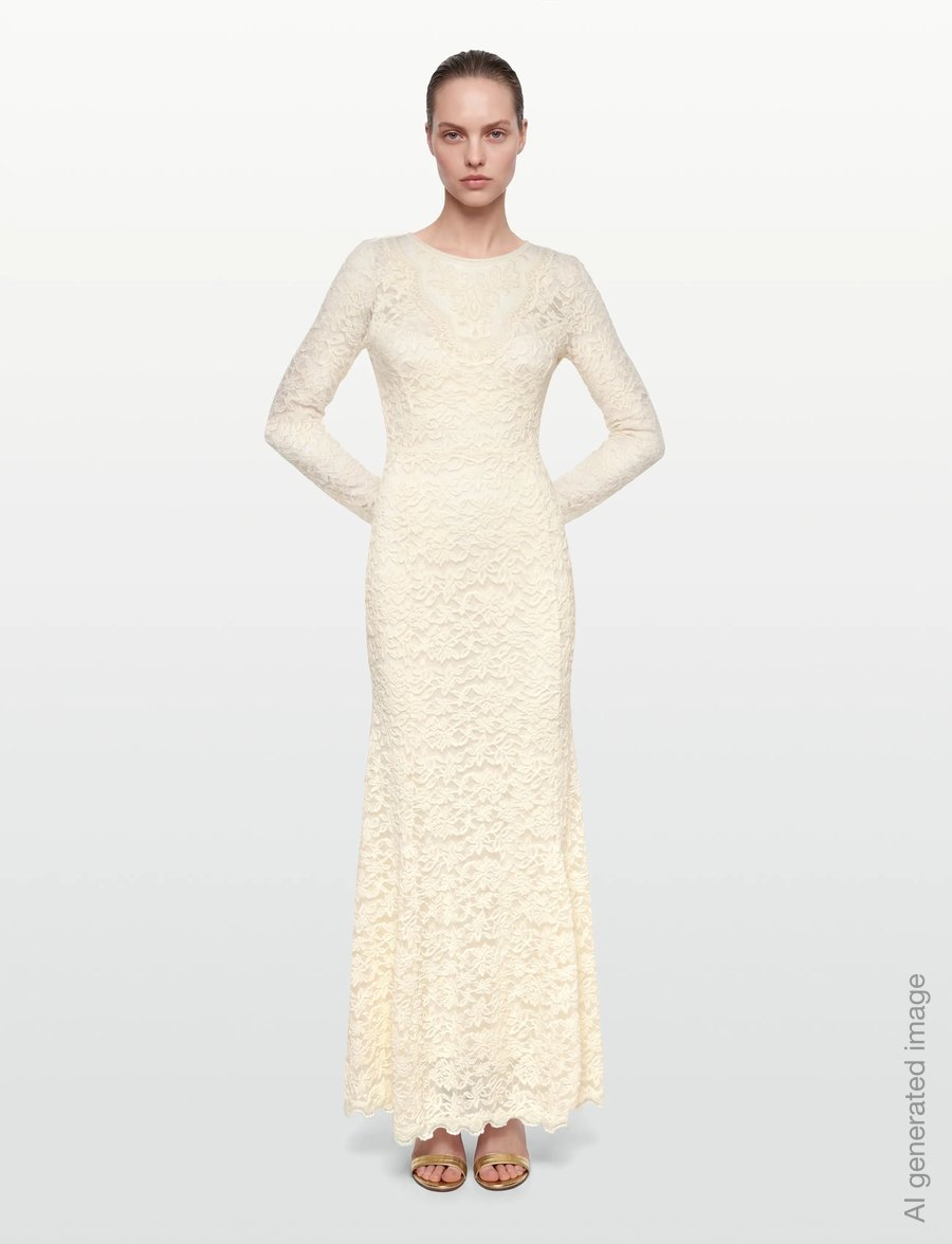 Rosemunde - RWDelicia LS Long Bridal Dress - pulmakleidid - ivory - 0