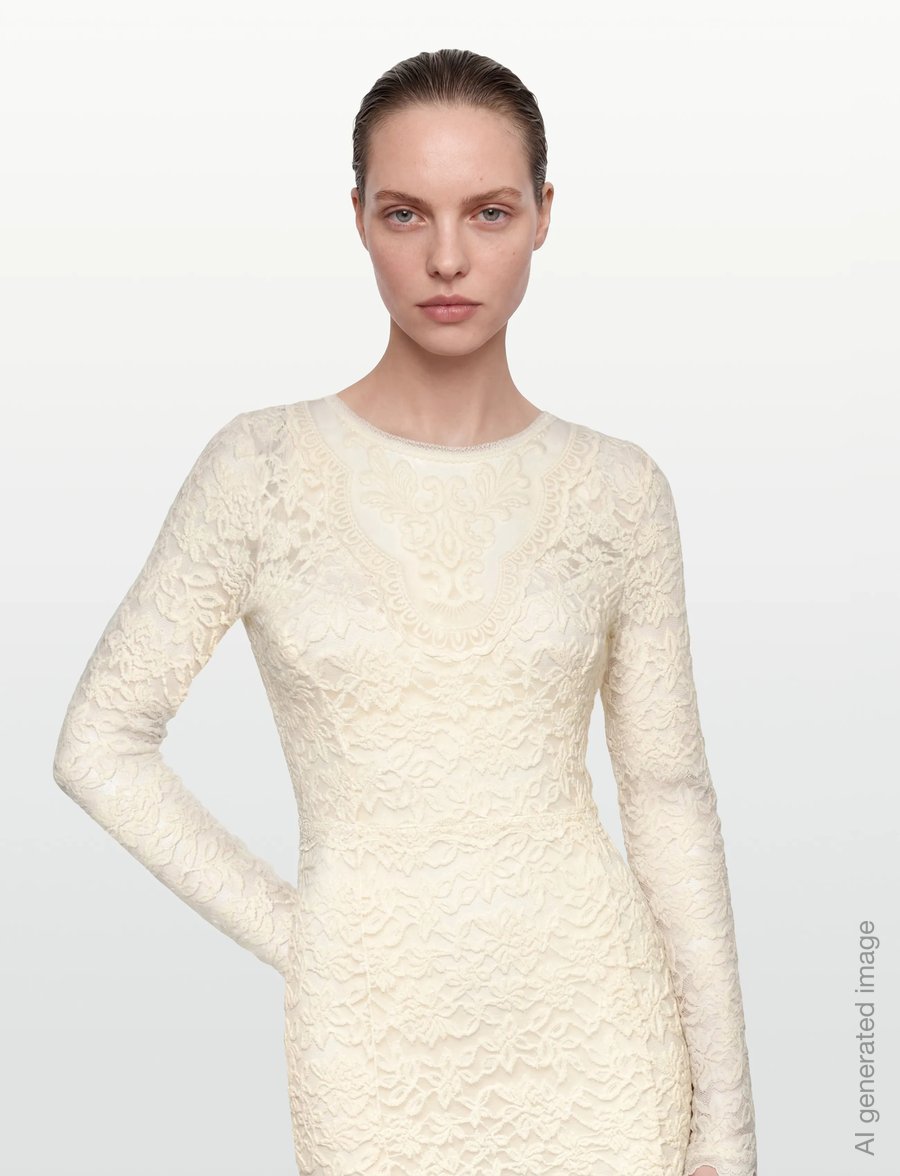 Rosemunde - RWDelicia LS Long Bridal Dress - pulmakleidid - ivory - 3