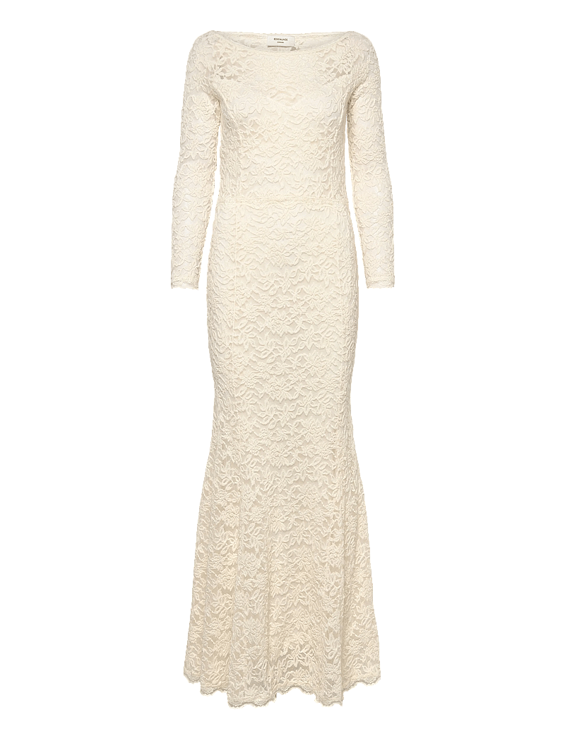 Rosemunde - RWDelicia Off-Shoulder LS Long Brid - pitskleidid - ivory - 0