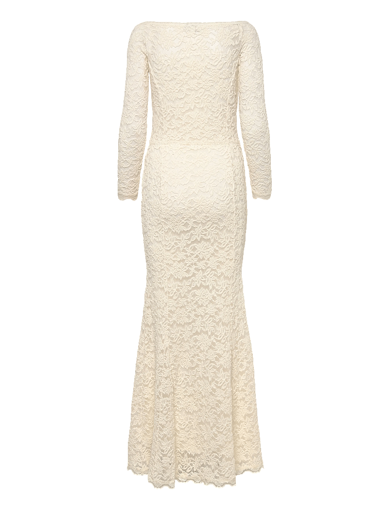 Rosemunde - RWDelicia Off-Shoulder LS Long Brid - pitskleidid - ivory - 1