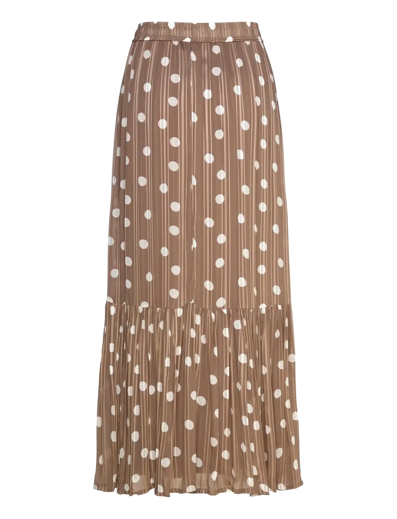 Rosemunde - RWGloria Long Skirt - maksiseelikud - coca mocha dot print - 2