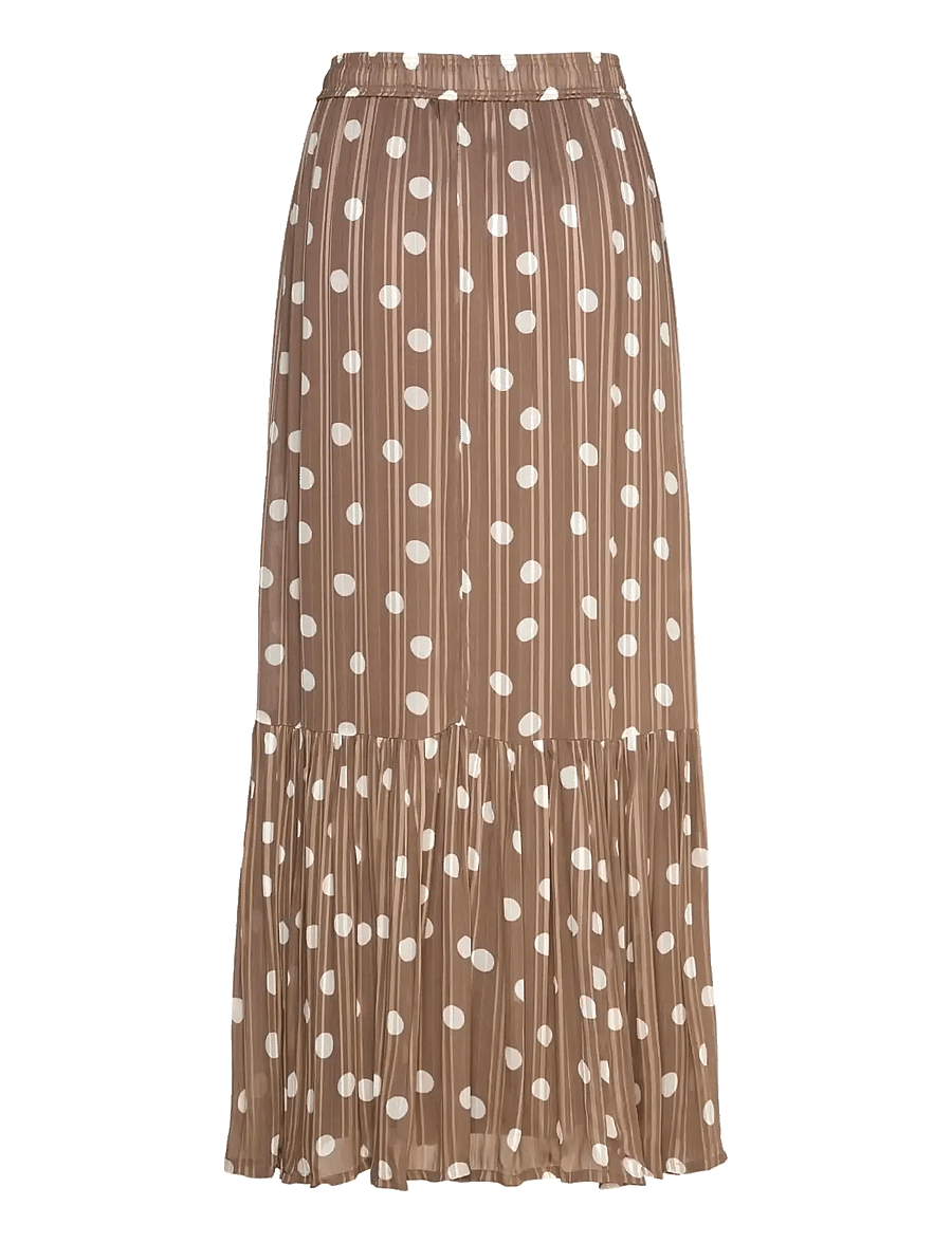 Rosemunde - RWGloria Long Skirt - maxi röcke - coca mocha dot print - 2