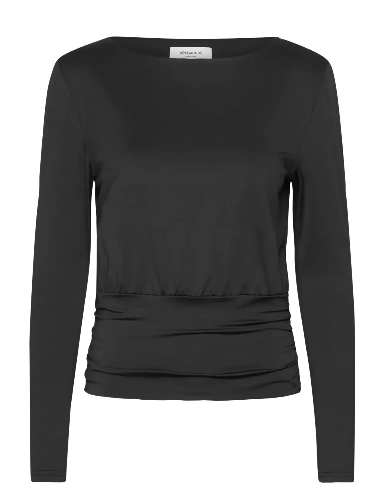 Rosemunde RWBridget LS T-shirt - Langærmede toppe - BLACK / black