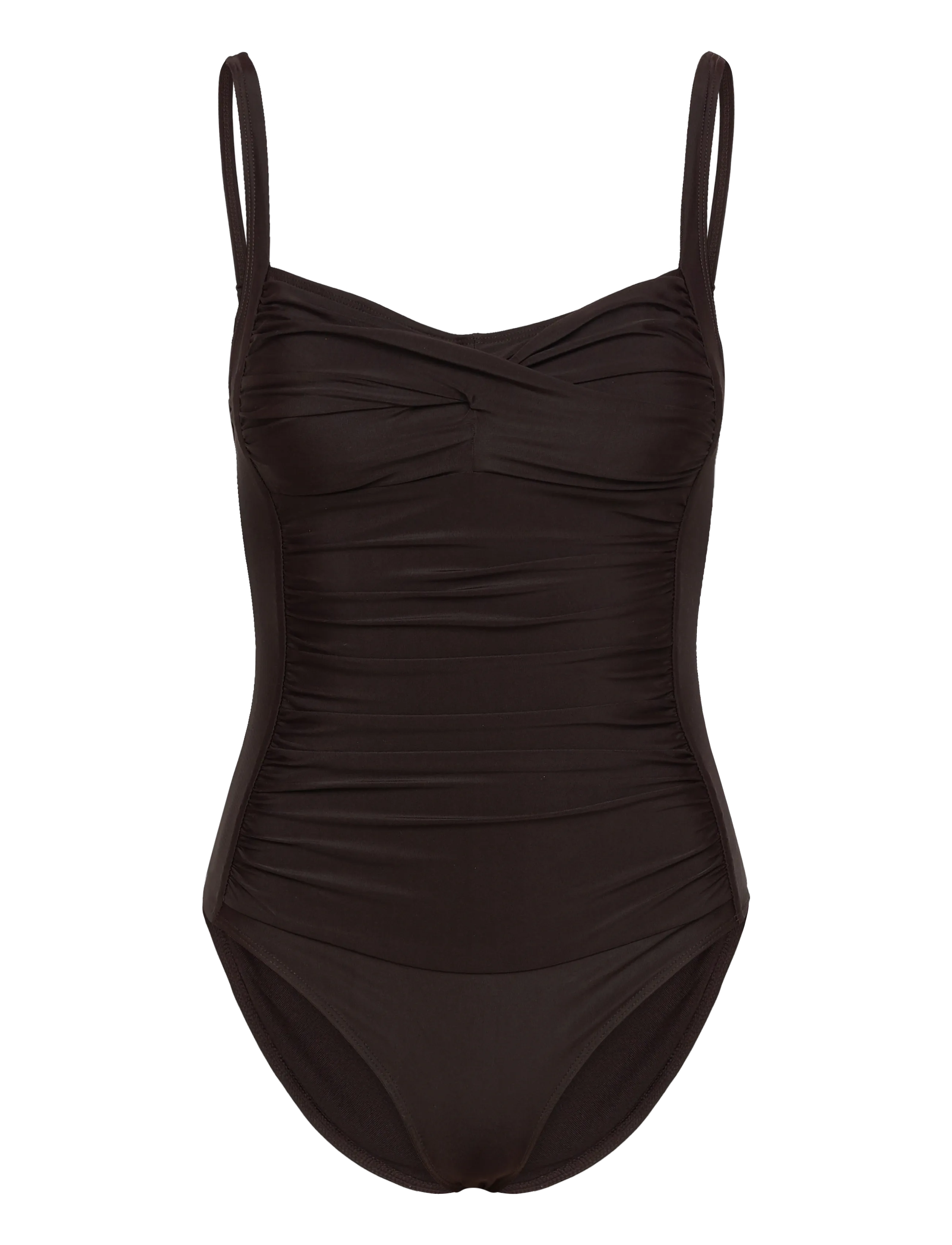 RWShiitake Swimsuit - BLACK BROWN