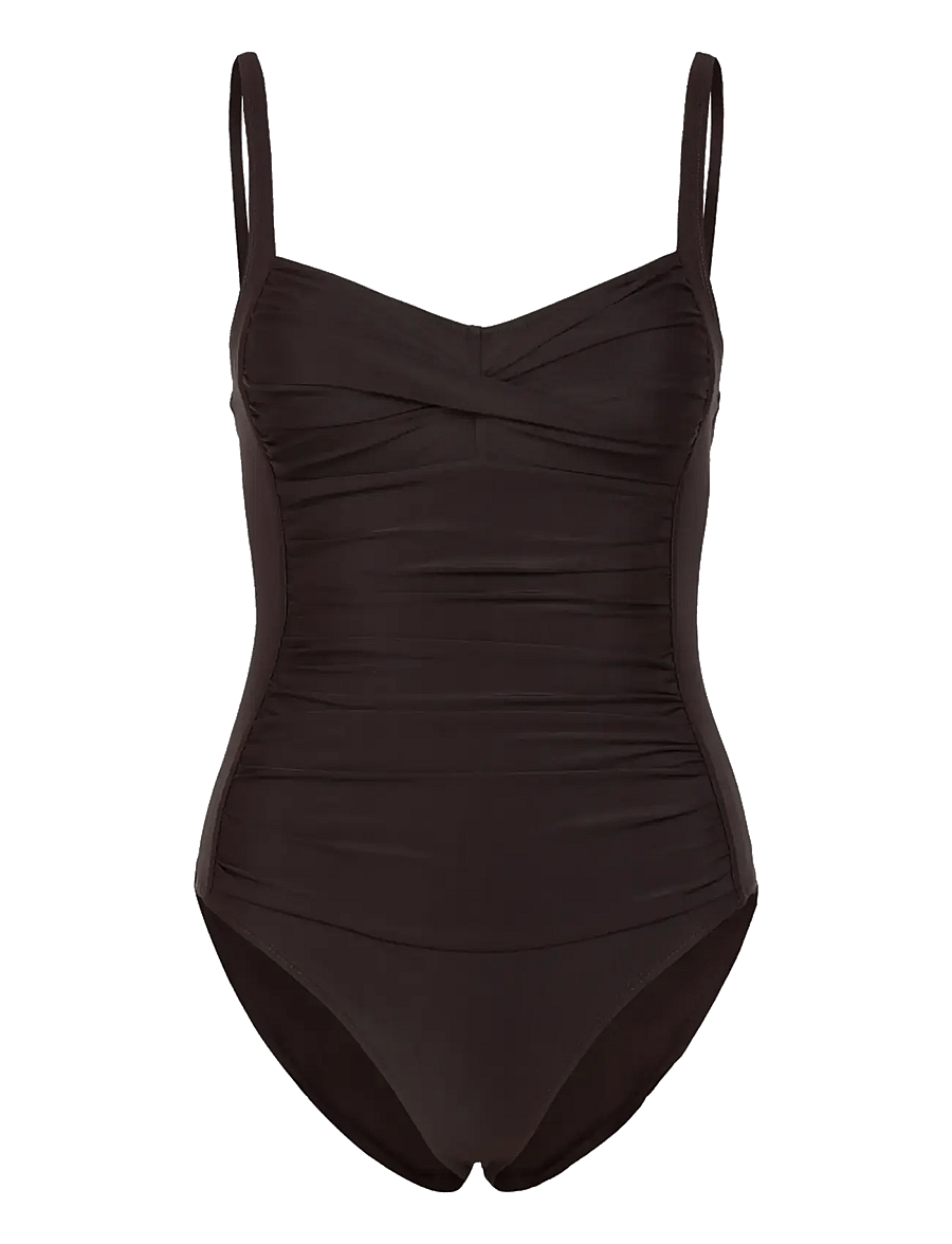 Rosemunde - RWShiitake Shaping Swimsuit - badeanzüge - black brown - 0