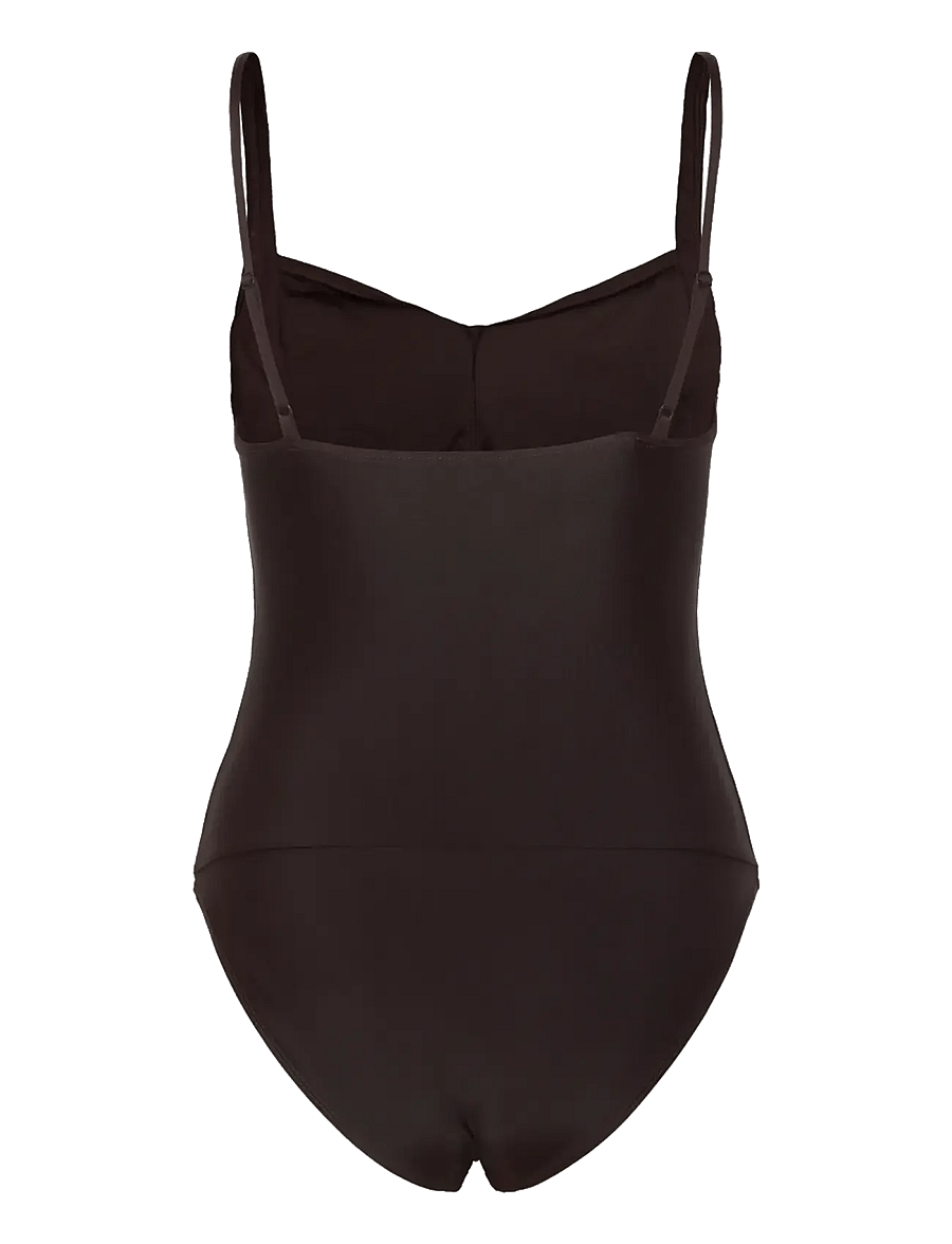 Rosemunde - RWShiitake Shaping Swimsuit - badeanzüge - black brown - 1